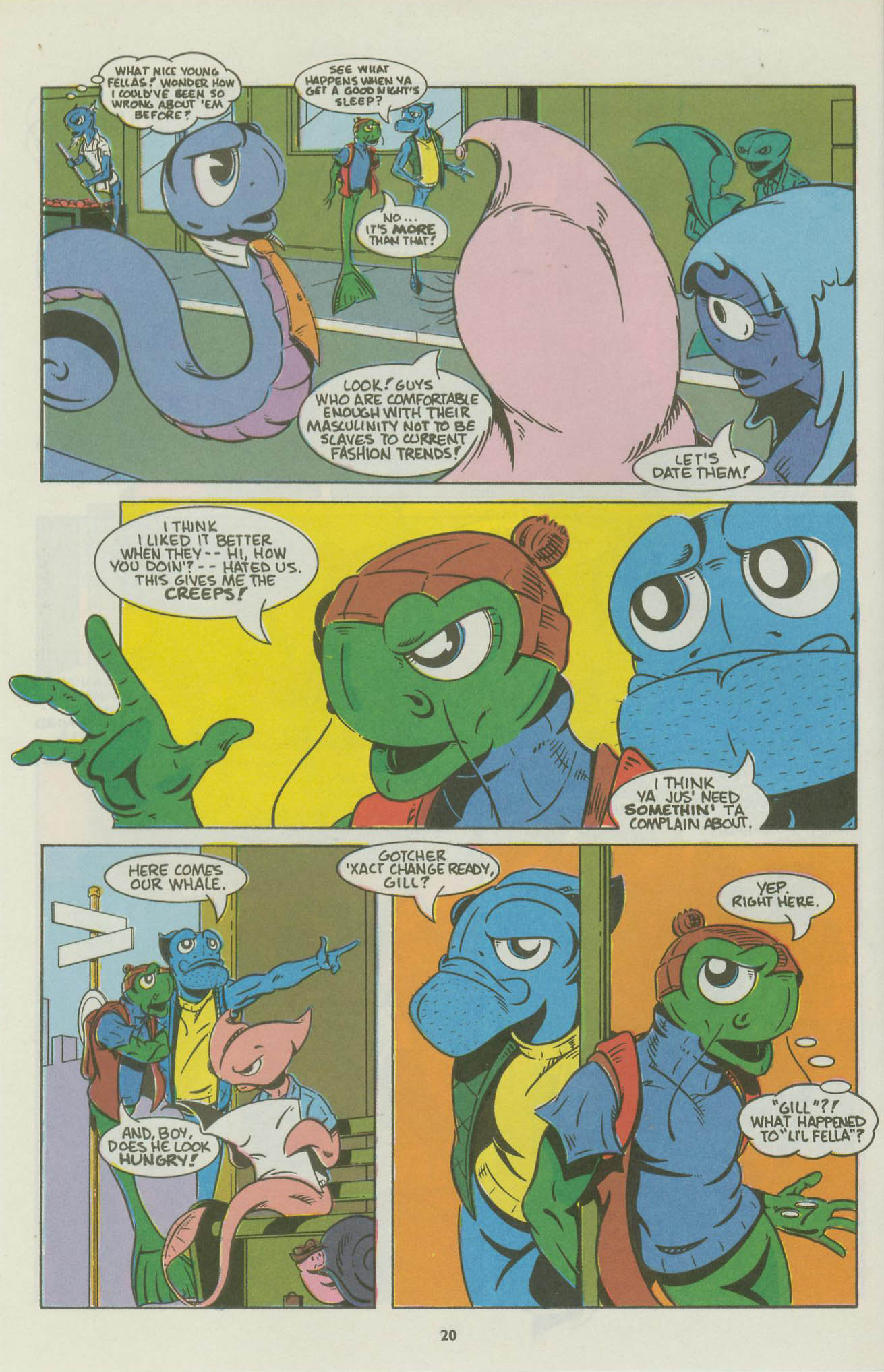 Read online The Fish Police comic -  Issue #15 - 22