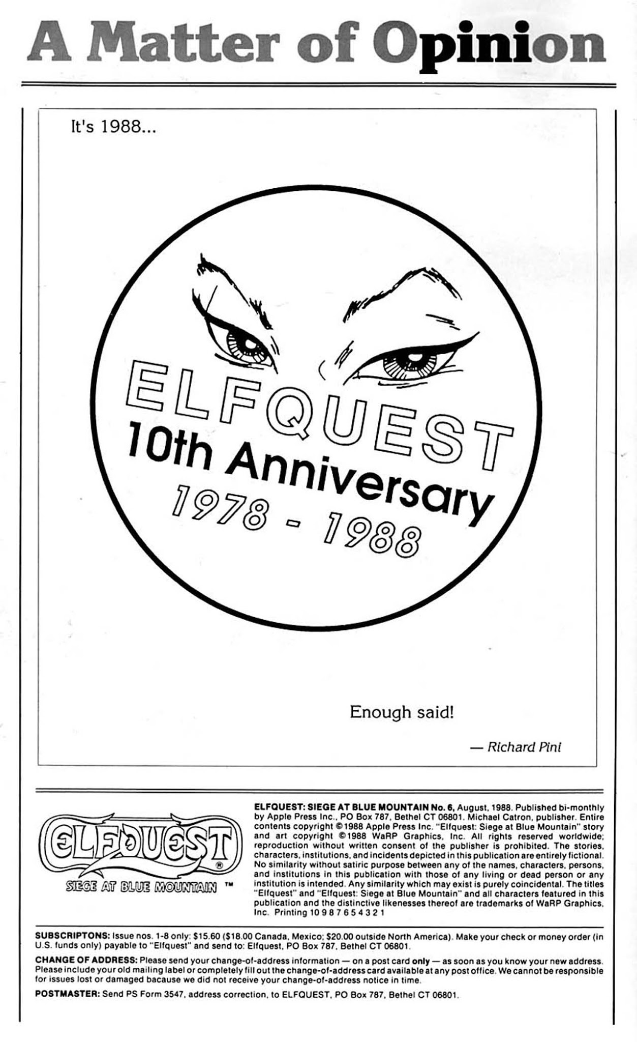 Read online ElfQuest: Siege at Blue Mountain comic -  Issue #6 - 31