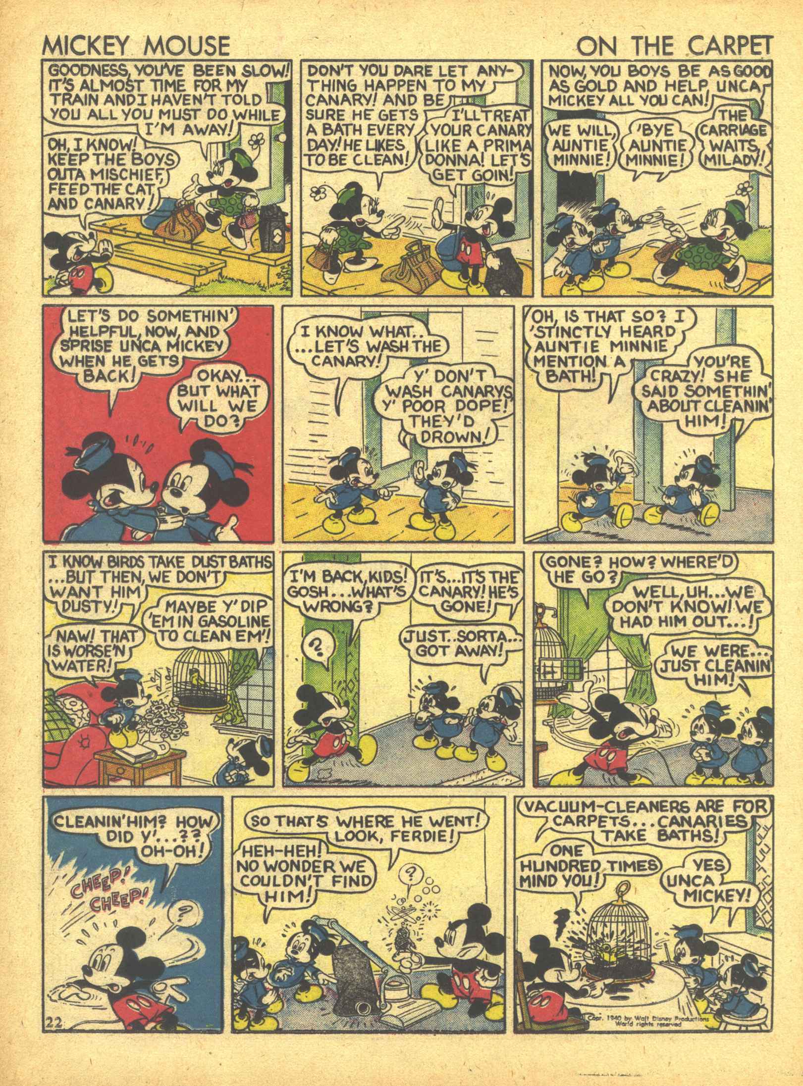 Read online Walt Disney's Comics and Stories comic -  Issue #19 - 24