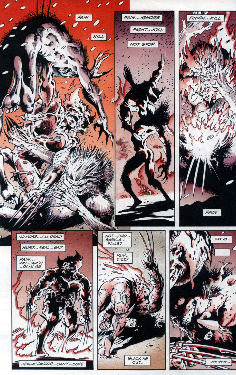 Read online Marvel Graphic Novel comic -  Issue #65 - Wolverine - Bloodlust - 30