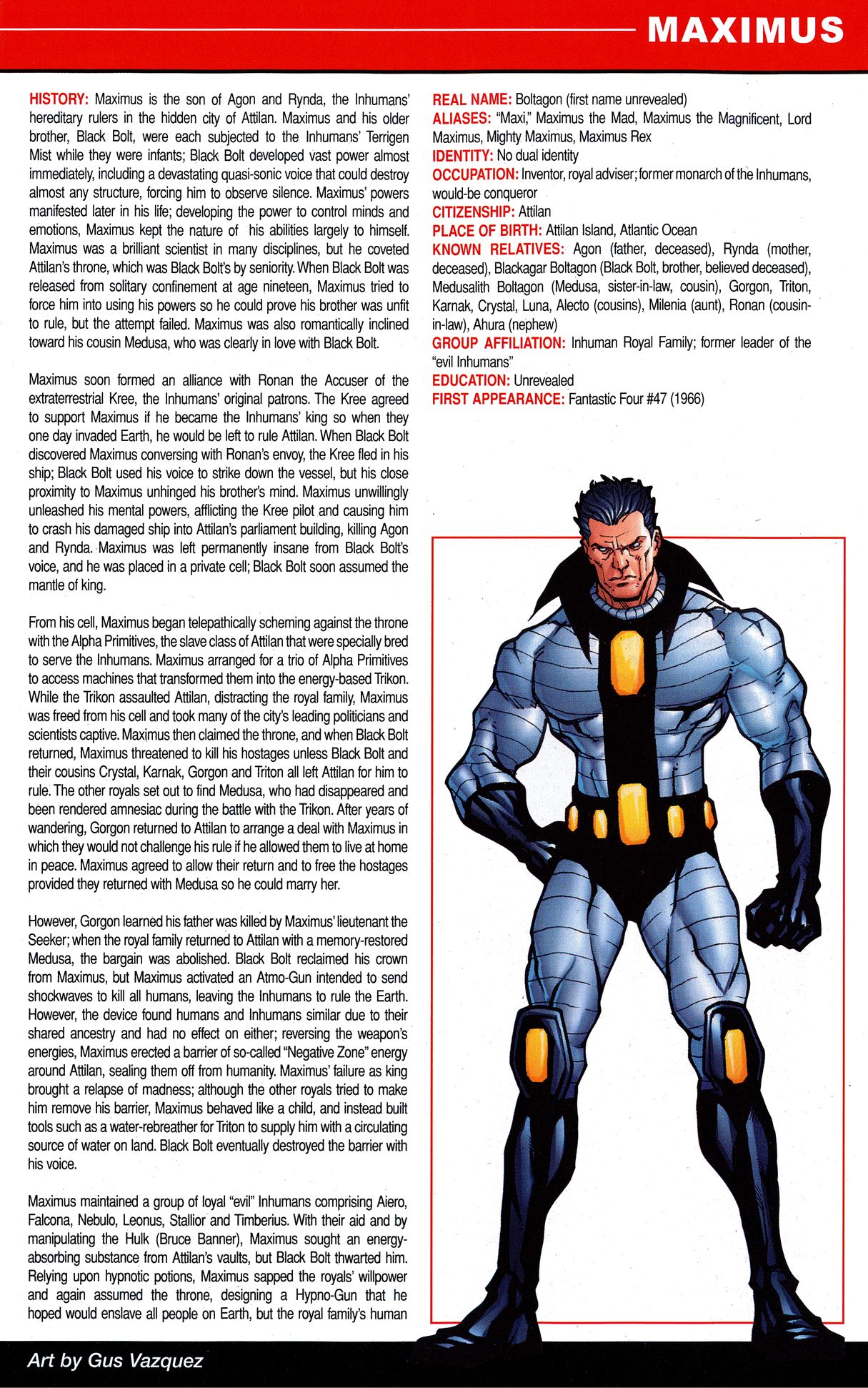 Read online Official Handbook of the Marvel Universe A To Z Update comic -  Issue #2 - 35