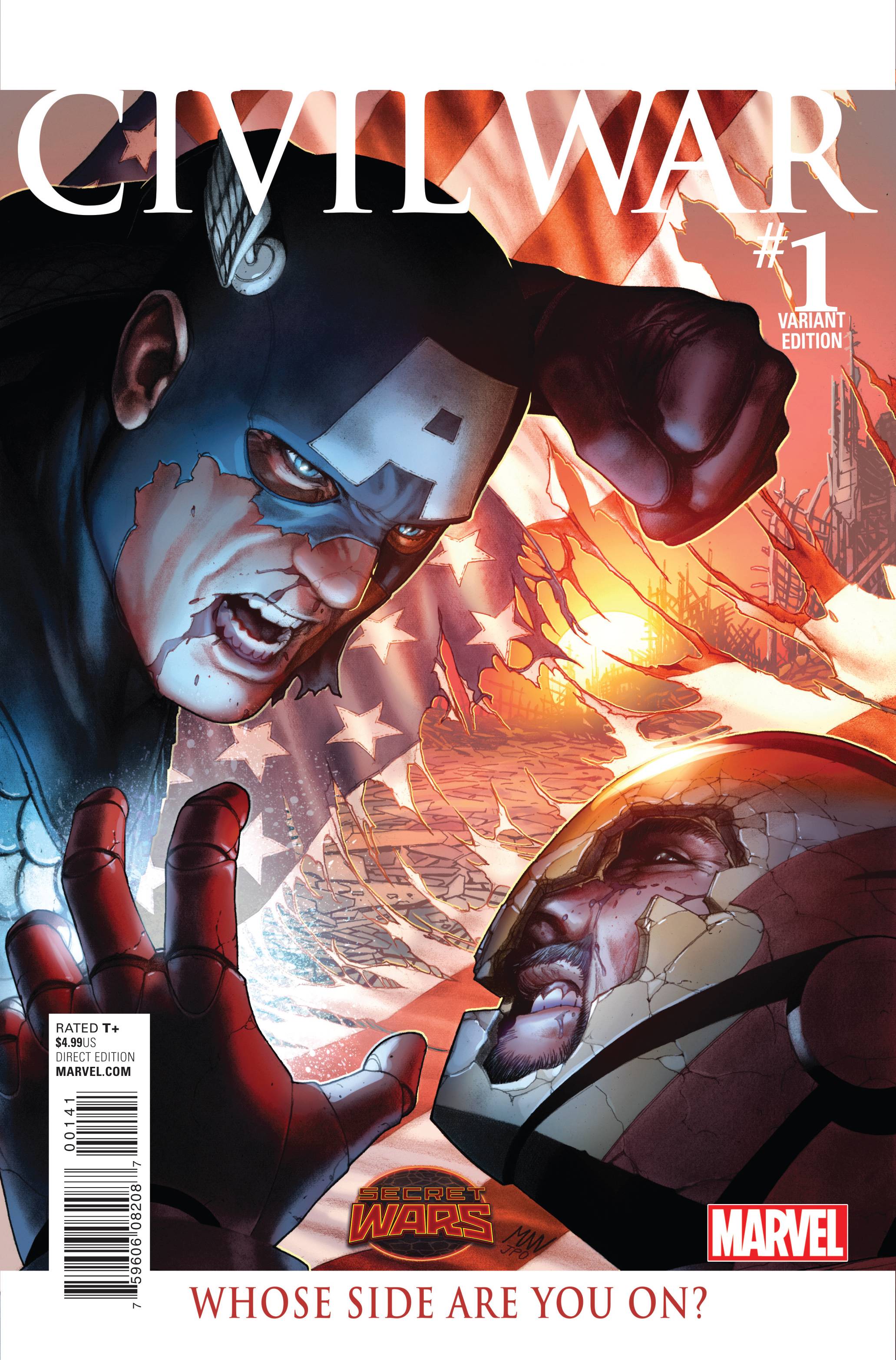 Read online Civil War (2015) comic -  Issue #1 - 9