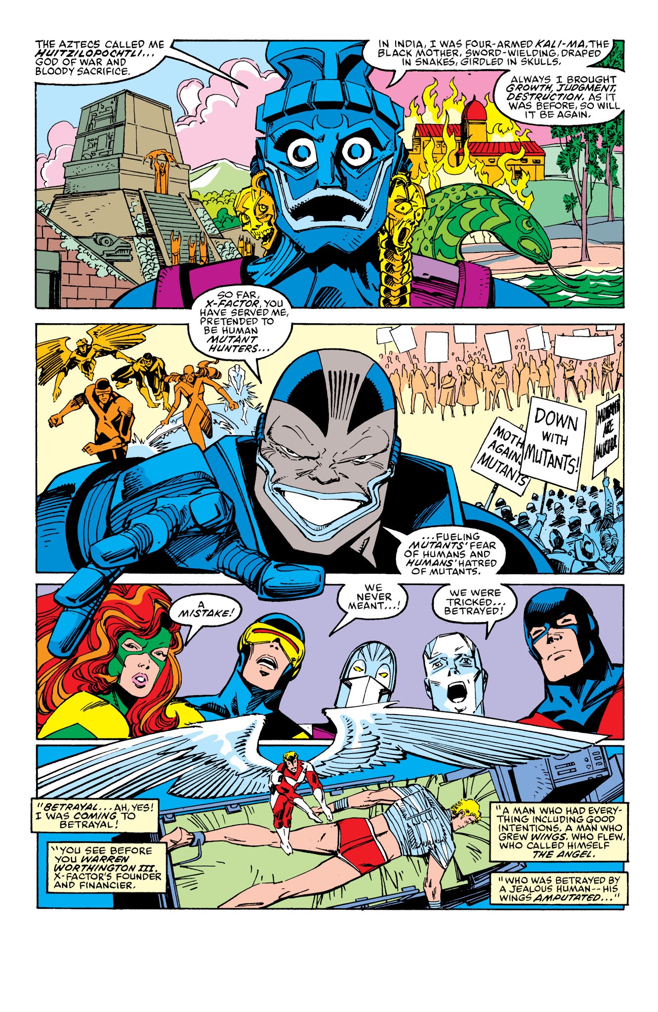 Read online X-Men: Fall of the Mutants comic -  Issue # TPB 2 (Part 2) - 96