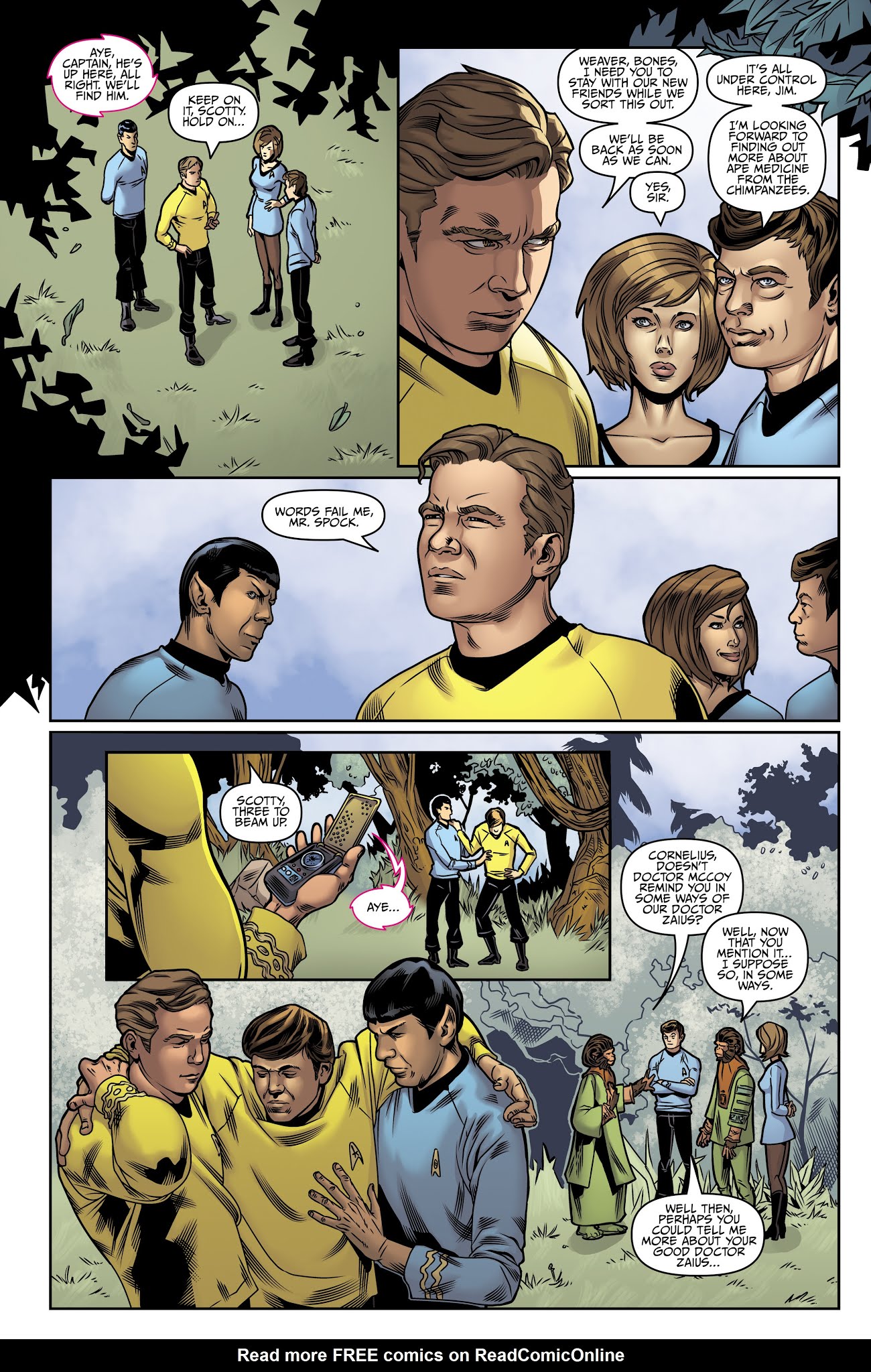 Read online Star Trek/Planet of the Apes: The Primate Directive comic -  Issue # _TPB - 56