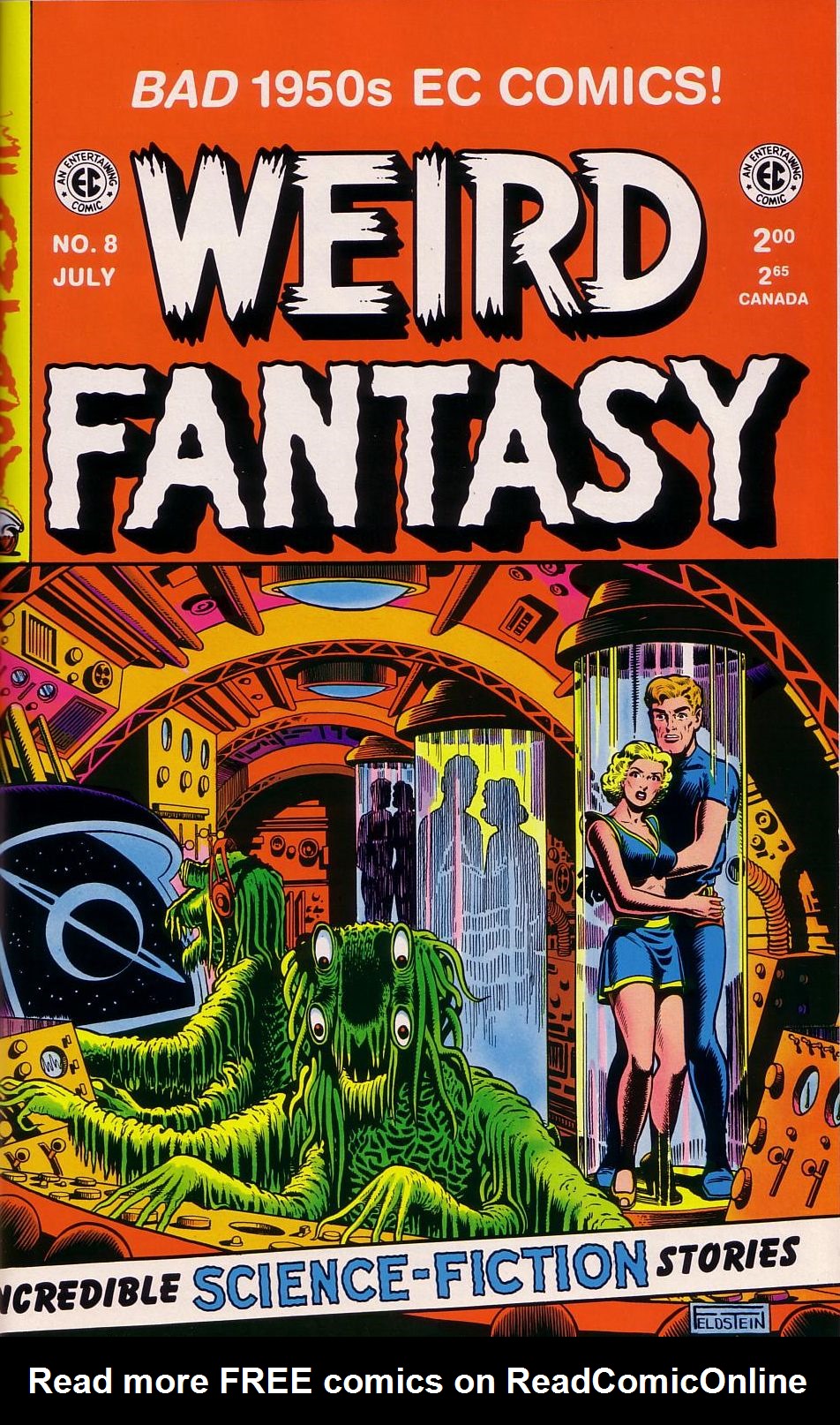 Read online Weird Fantasy (1951) comic -  Issue #8 - 1