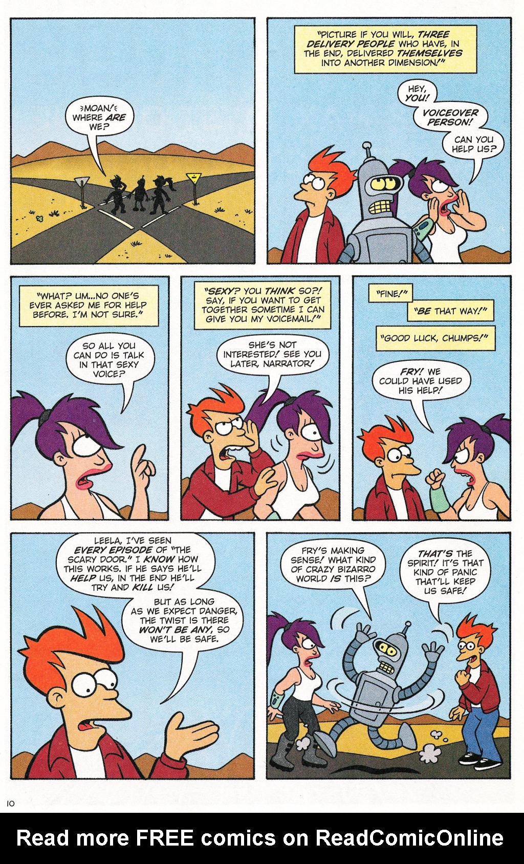 Read online Futurama Comics comic -  Issue #28 - 8