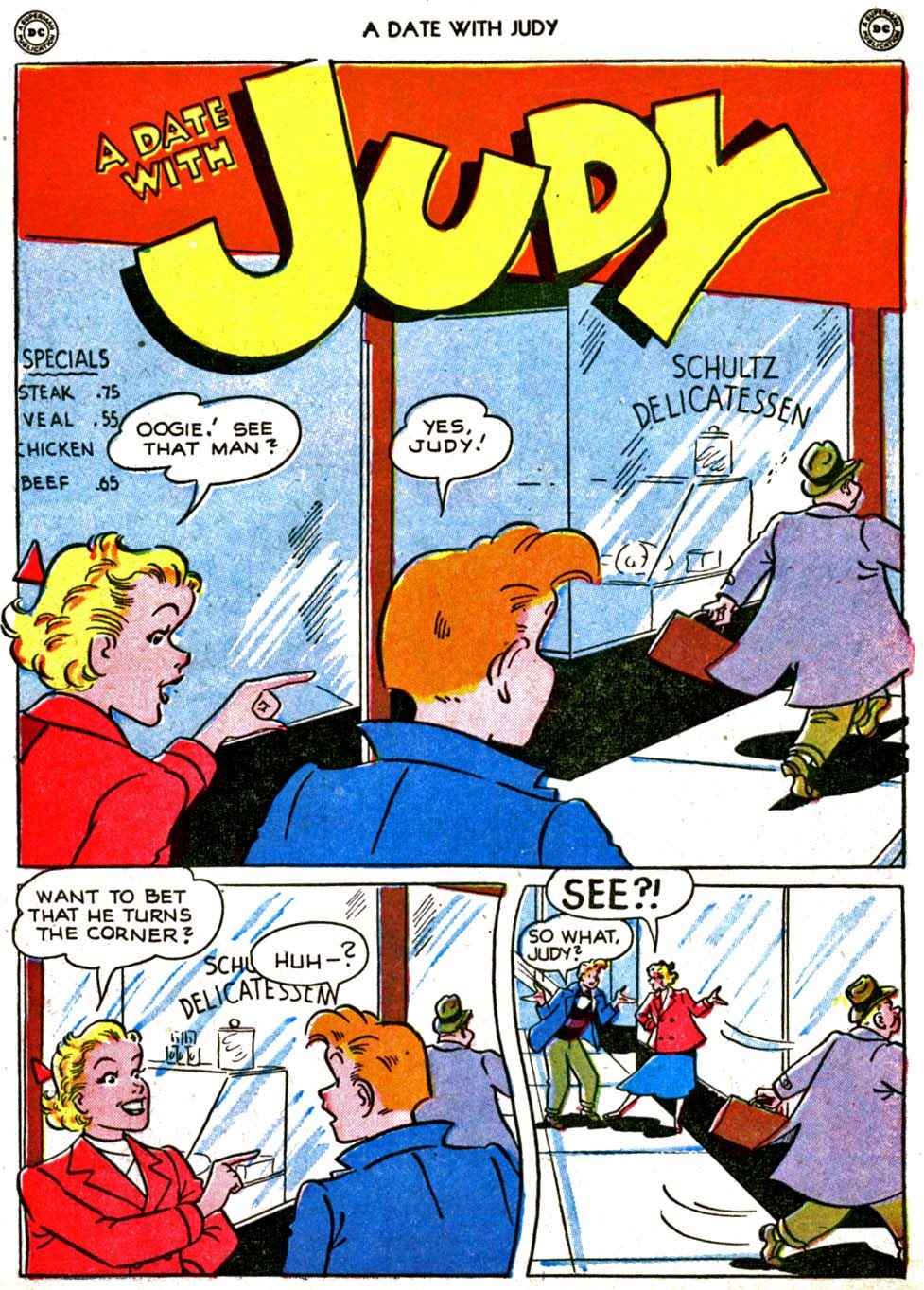 Read online A Date with Judy comic -  Issue #12 - 3