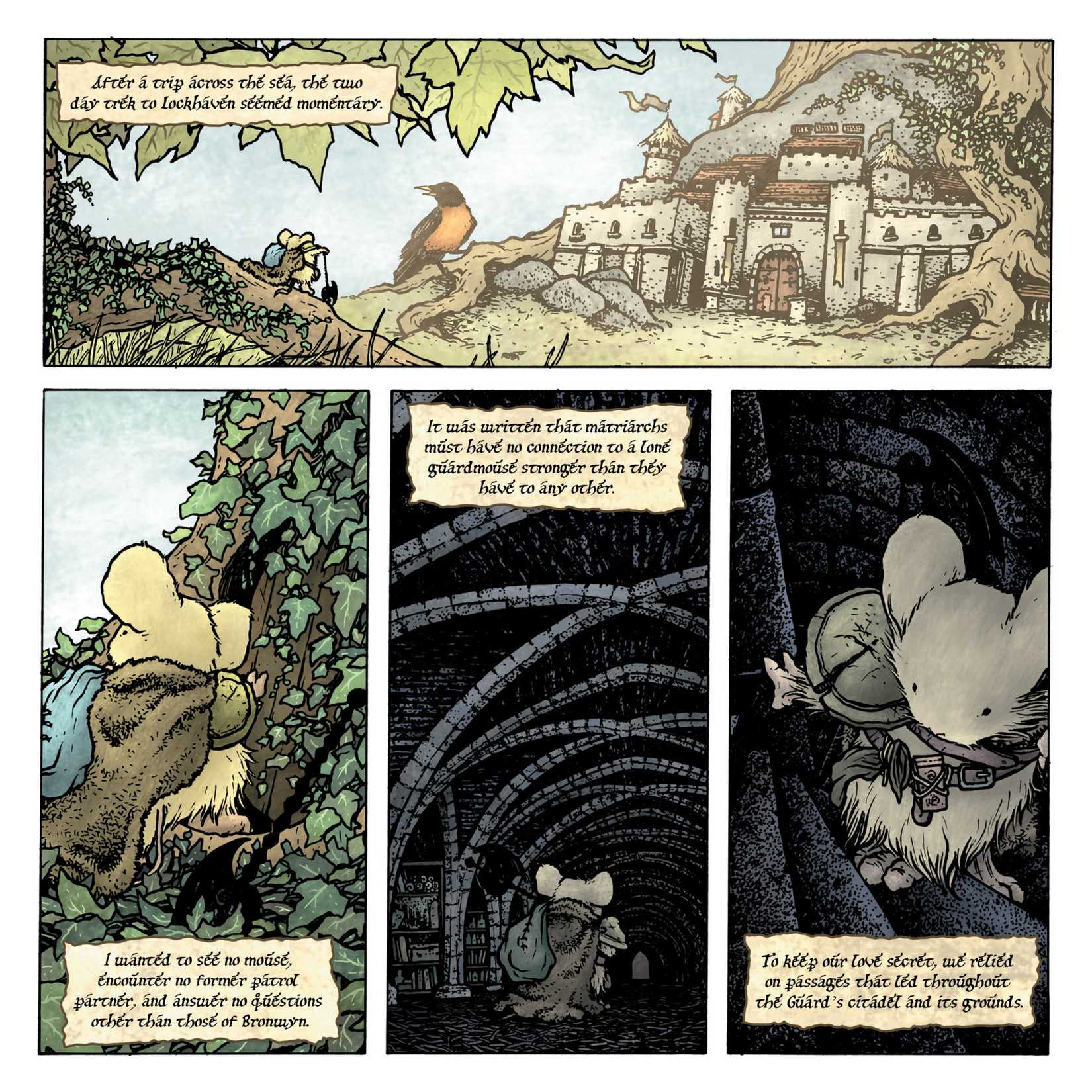 Read online Mouse Guard: The Black Axe comic -  Issue #5 - 21