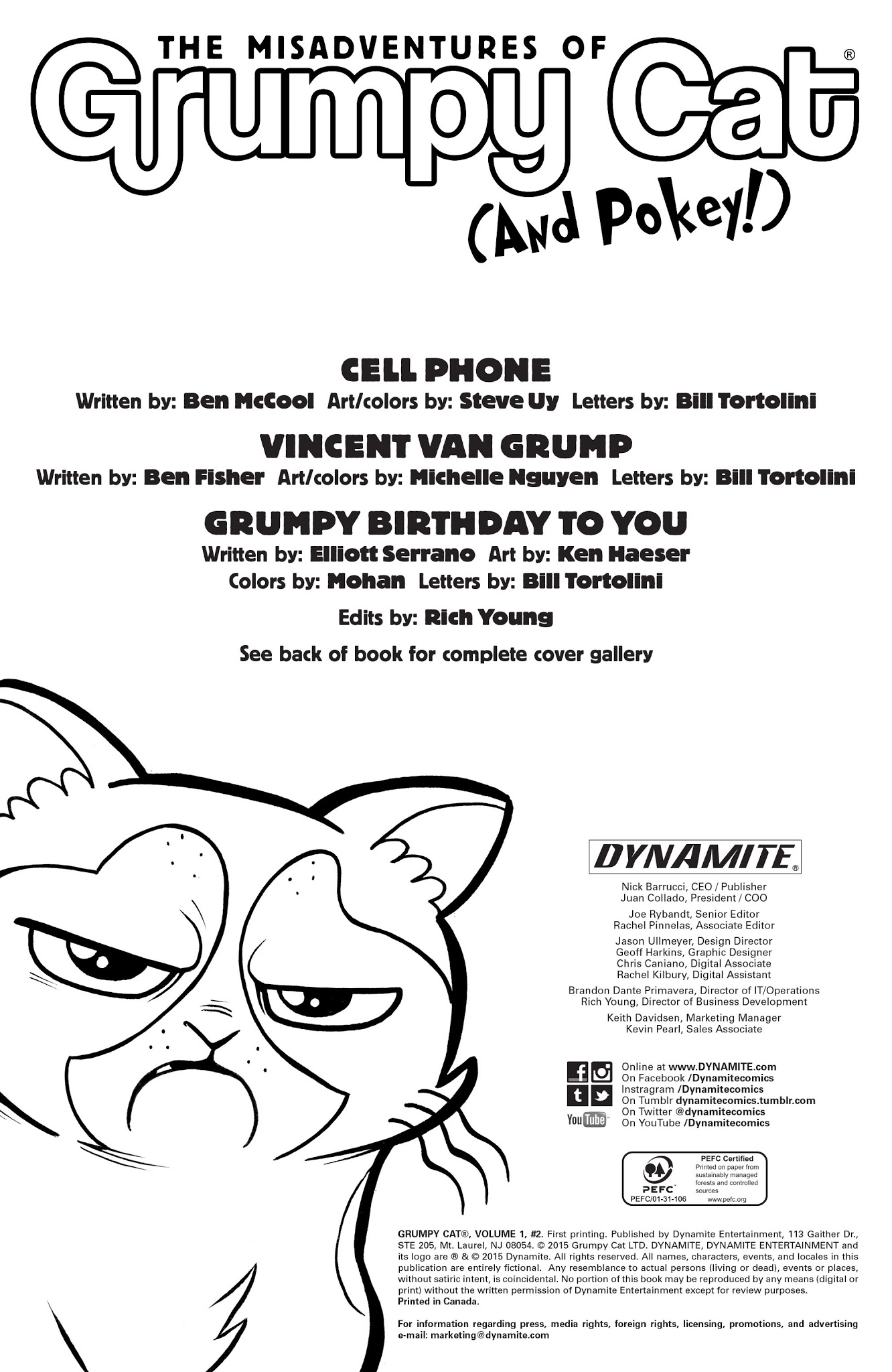 Read online Grumpy Cat comic -  Issue # TPB - 44