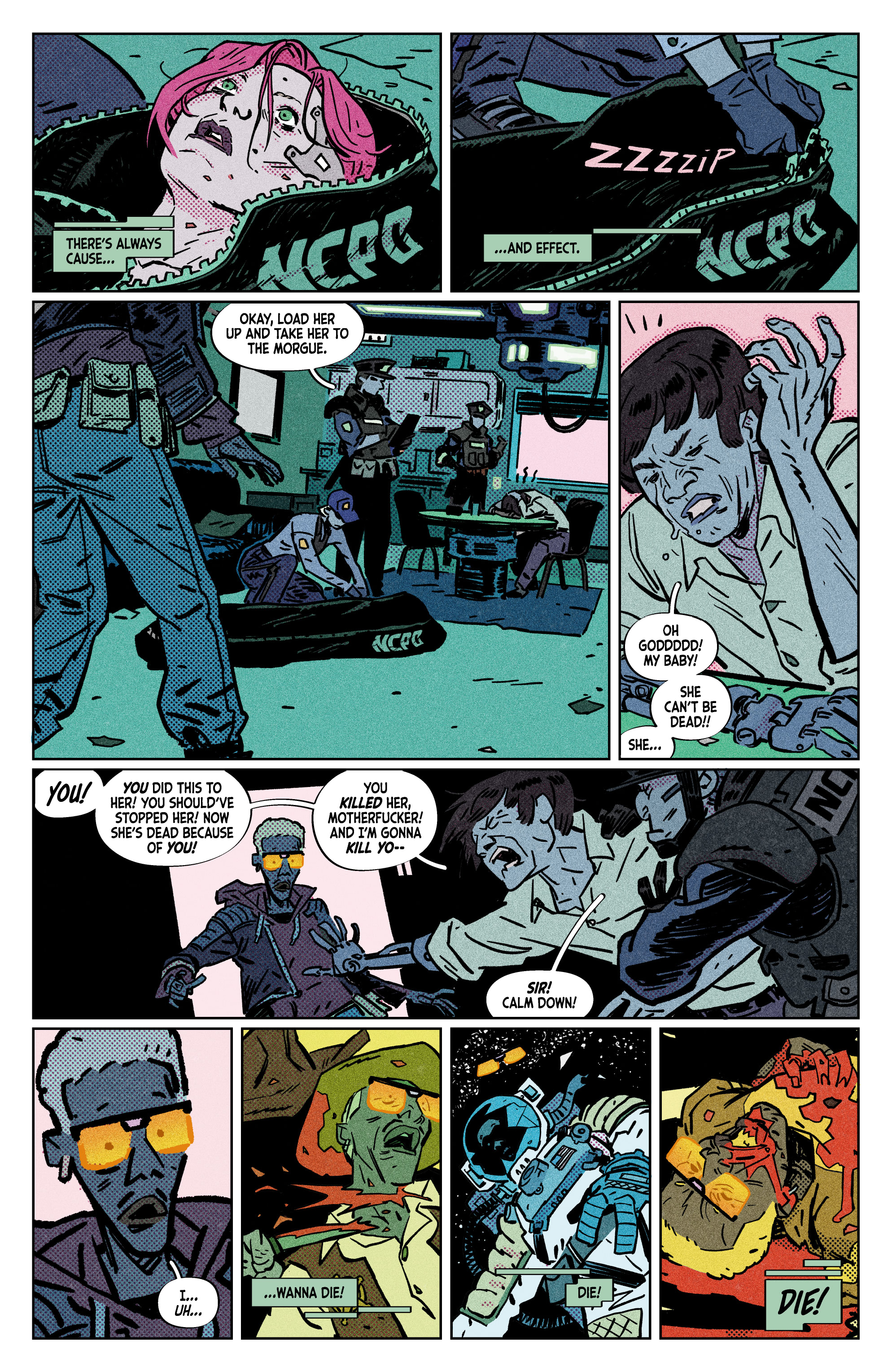 Read online Cyberpunk 2077: Blackout comic -  Issue #1 - 20