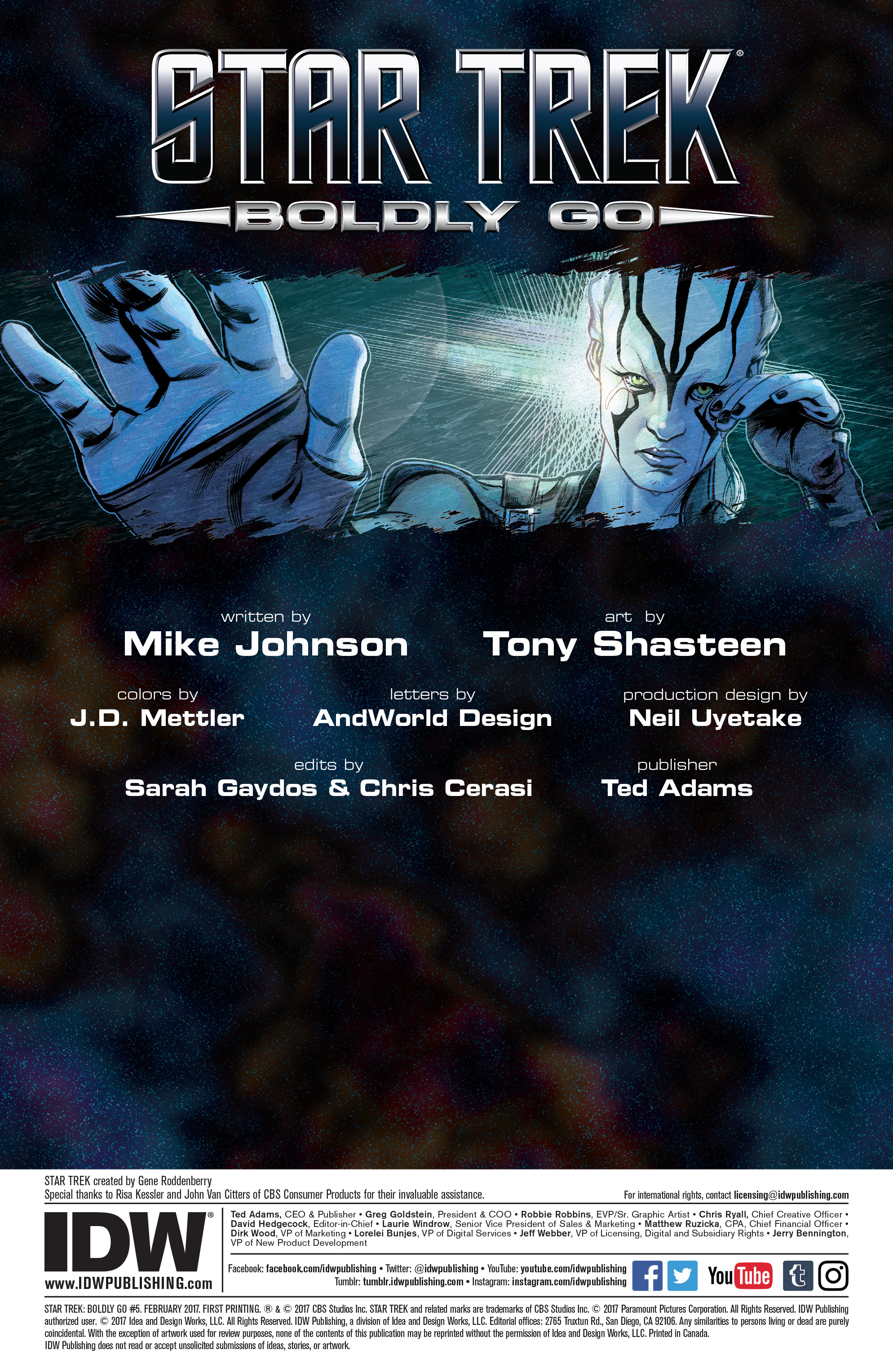 Read online Star Trek: Boldly Go comic -  Issue #5 - 2
