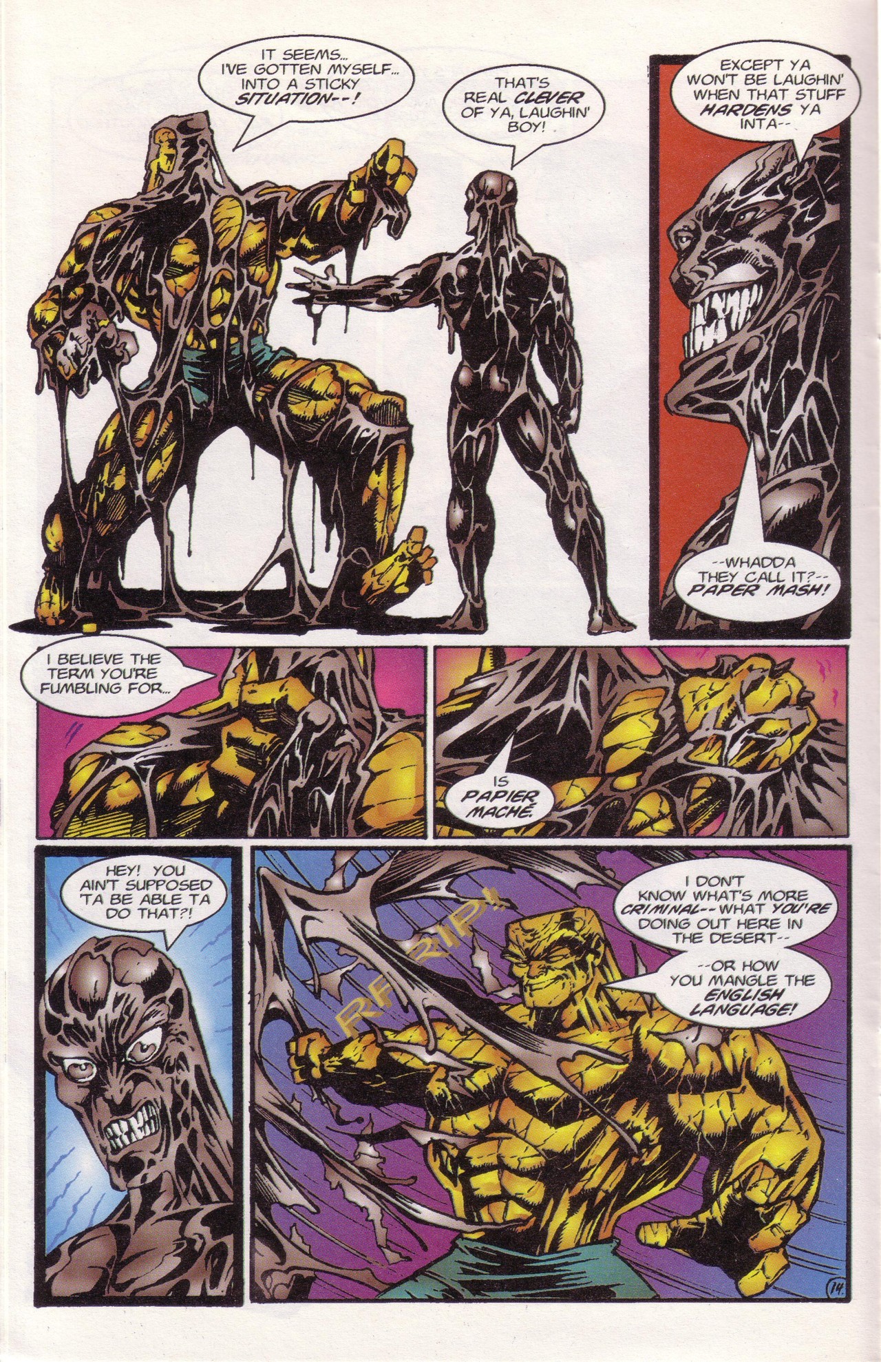 Read online Zen Intergalactic Ninja Color comic -  Issue #2 - 16