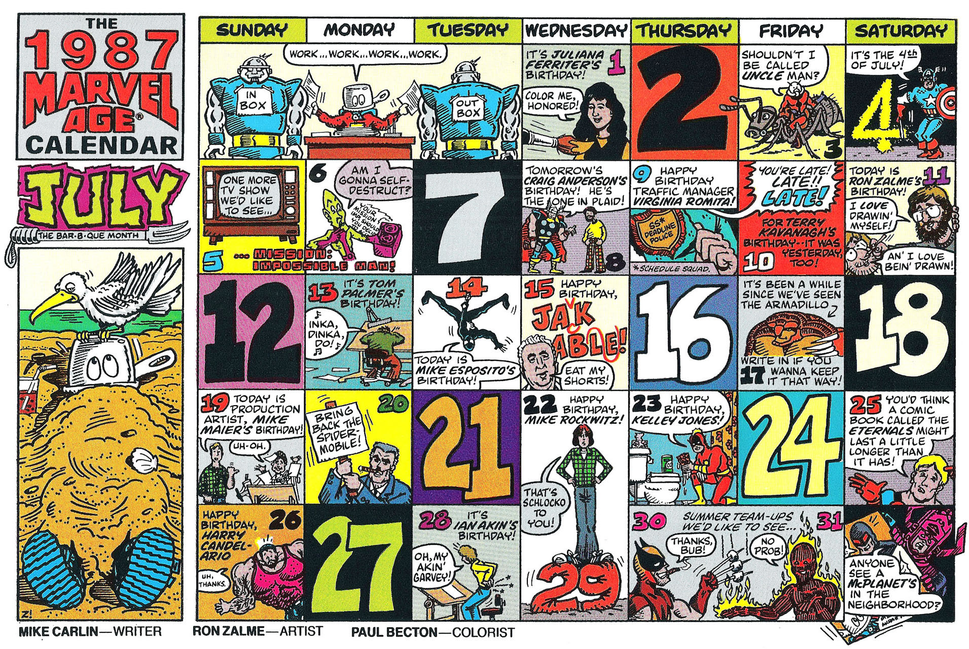 Read online Marvel Age comic -  Issue #55 - 34