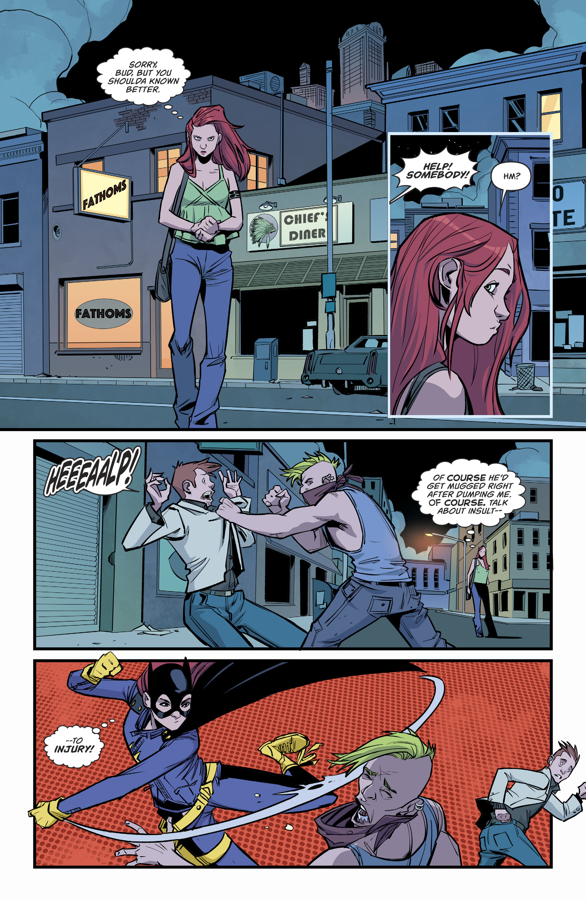 Read online Batgirl (2016) comic -  Issue #10 - 10