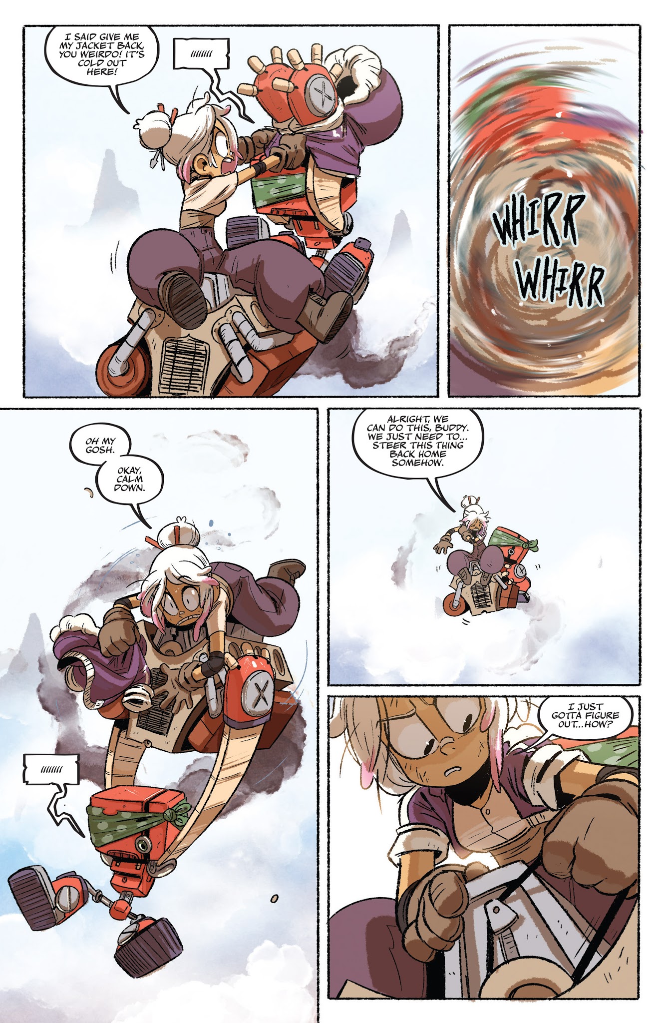 Read online Tyson Hesse's Diesel comic -  Issue #2 - 12