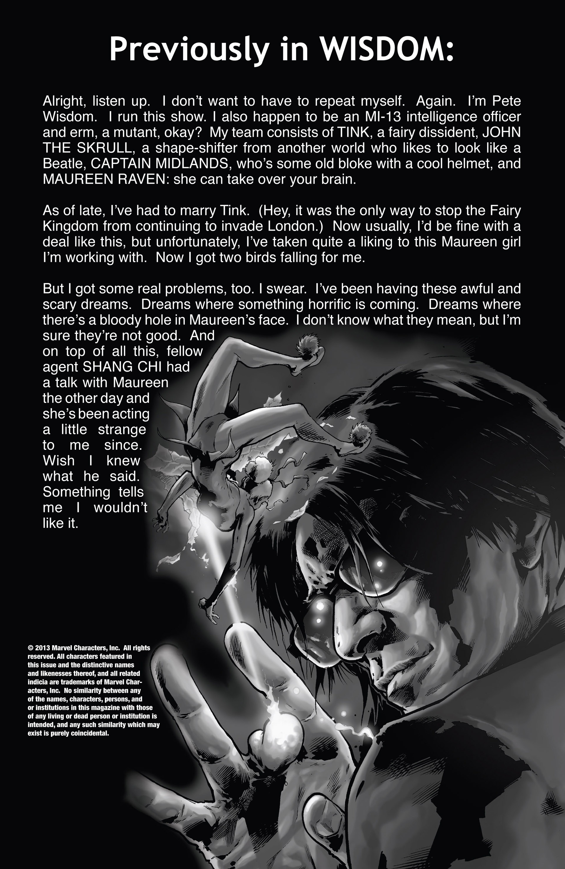 Read online Wisdom comic -  Issue #4 - 2