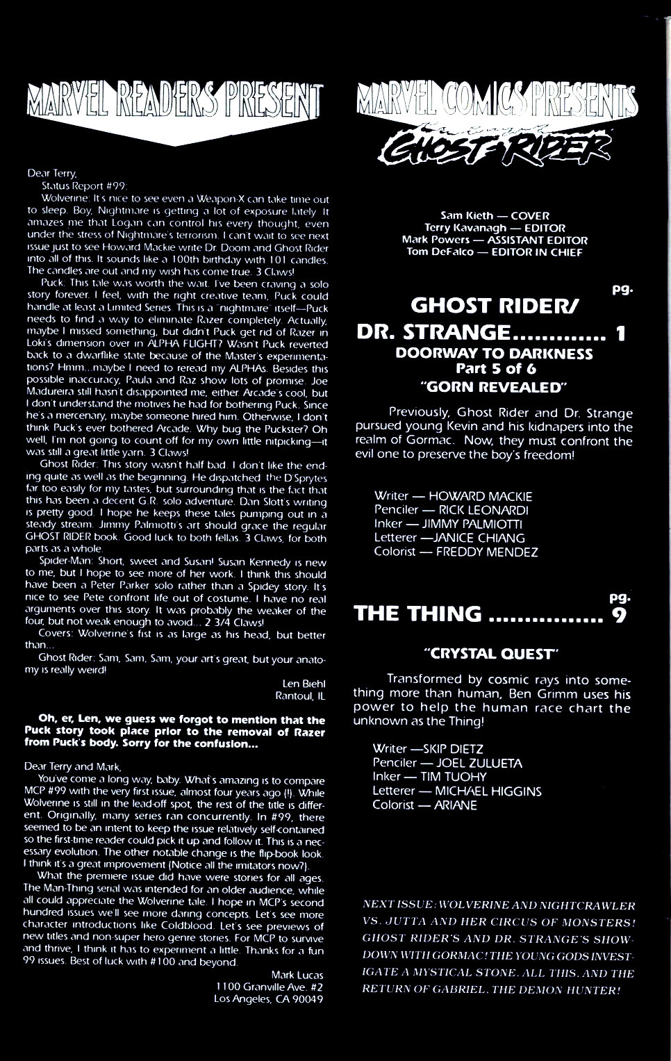 Read online Marvel Comics Presents (1988) comic -  Issue #105 - 20