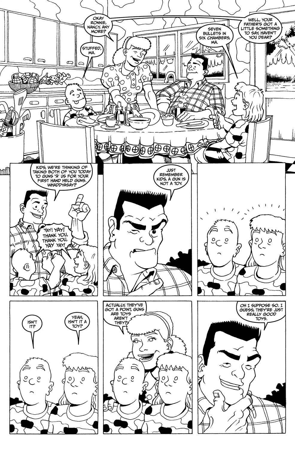 Read online Rich Johnston's Holed Up comic -  Issue #1 - 12