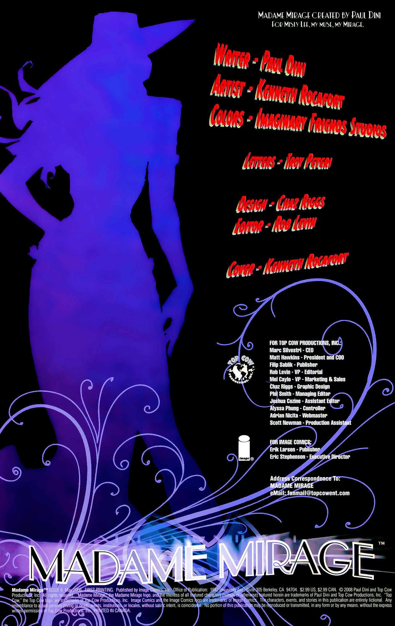 Read online Madame Mirage comic -  Issue #6 - 2