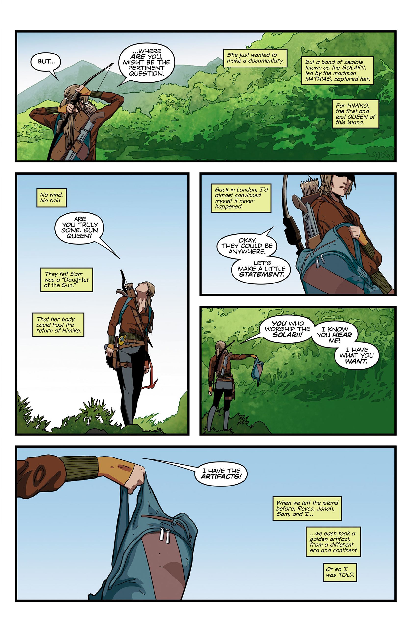 Read online Tomb Raider (2014) comic -  Issue #5 - 6