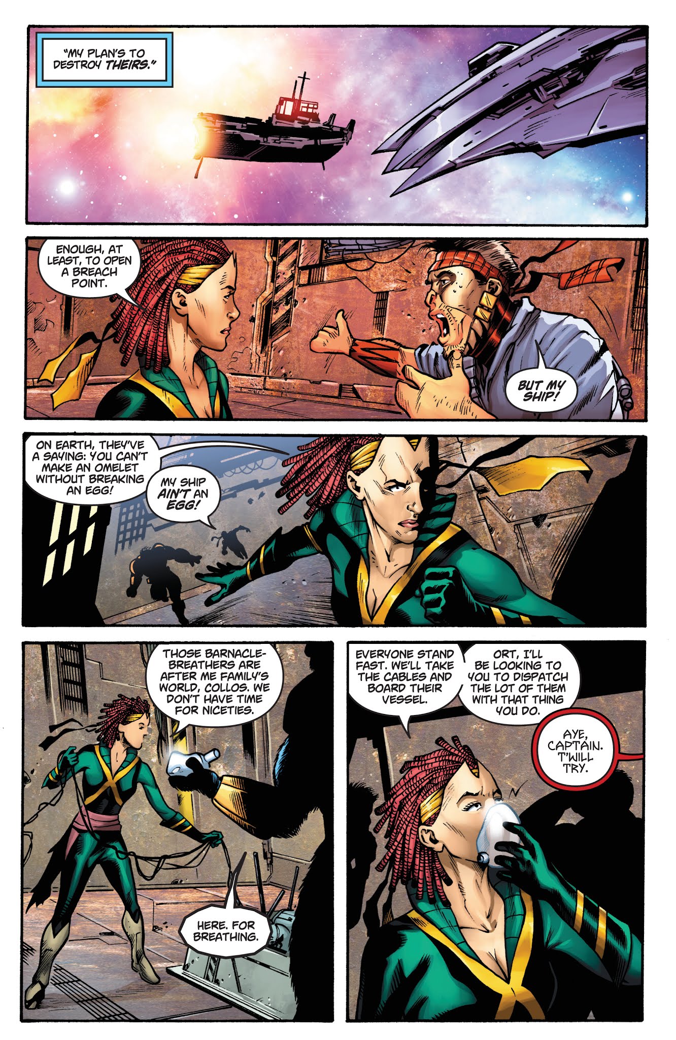 Read online Swashbucklers: The Saga Continues comic -  Issue #4 - 16