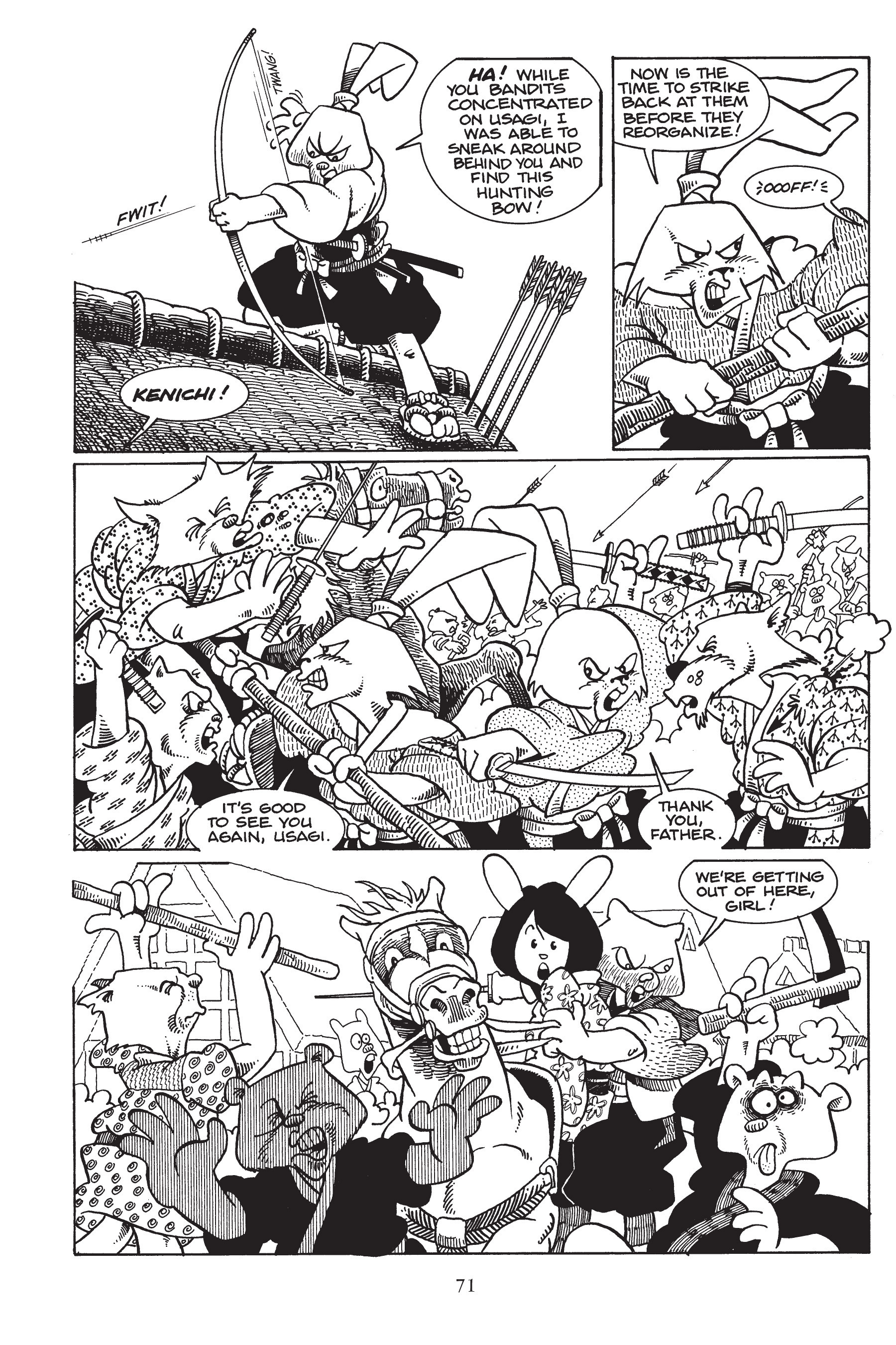 Read online Usagi Yojimbo (1987) comic -  Issue # _TPB 2 - 73