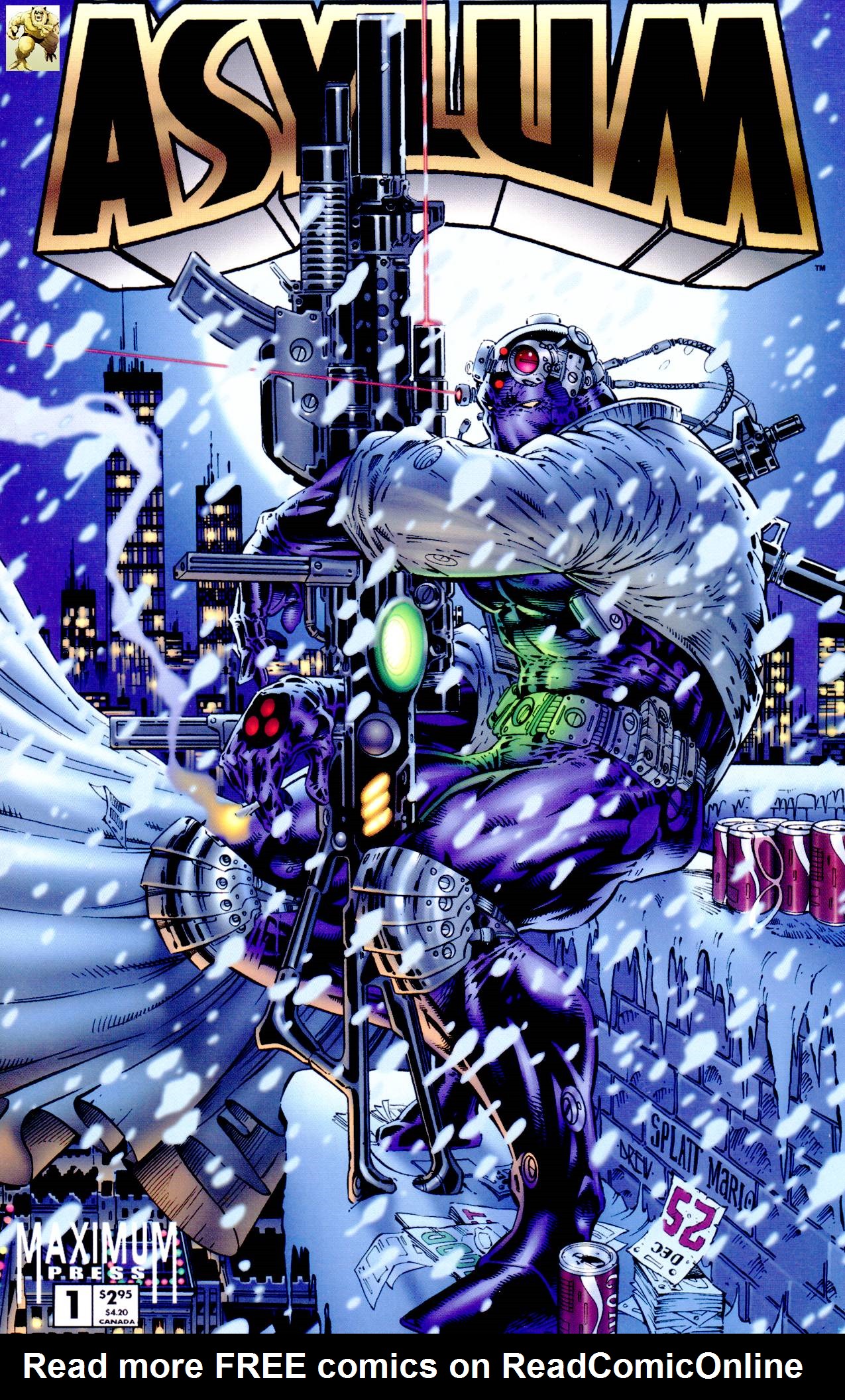 Read online Asylum comic -  Issue #1 - 1