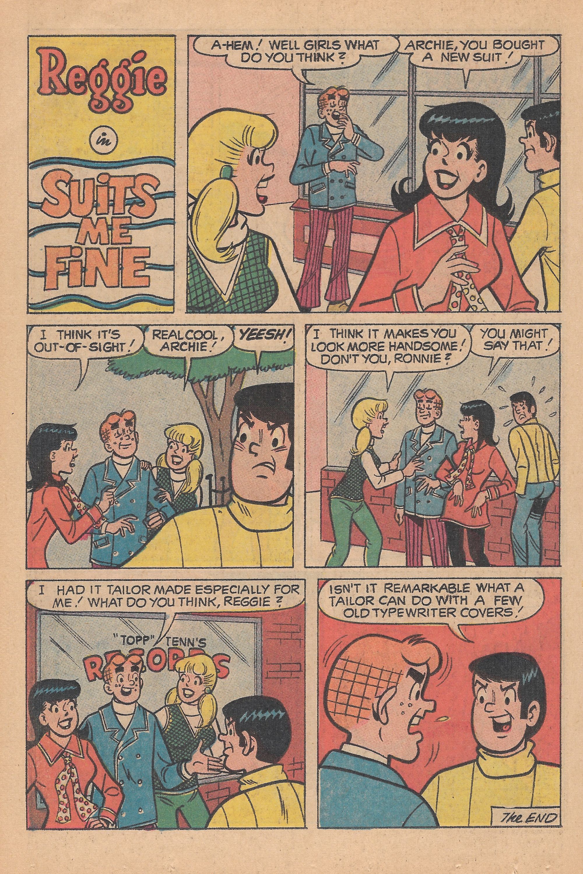 Read online Reggie's Wise Guy Jokes comic -  Issue #12 - 40