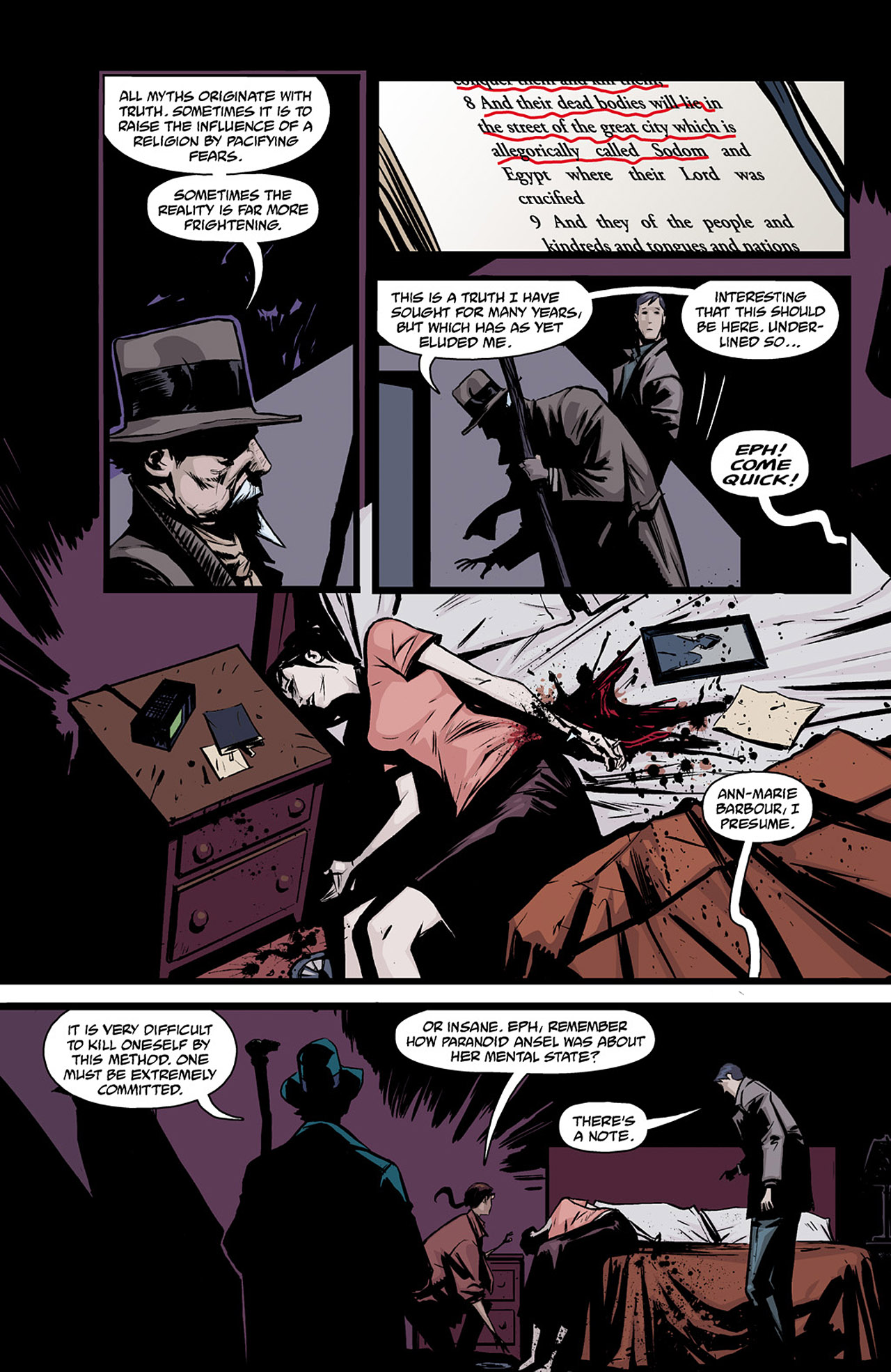 Read online The Strain comic -  Issue #9 - 9