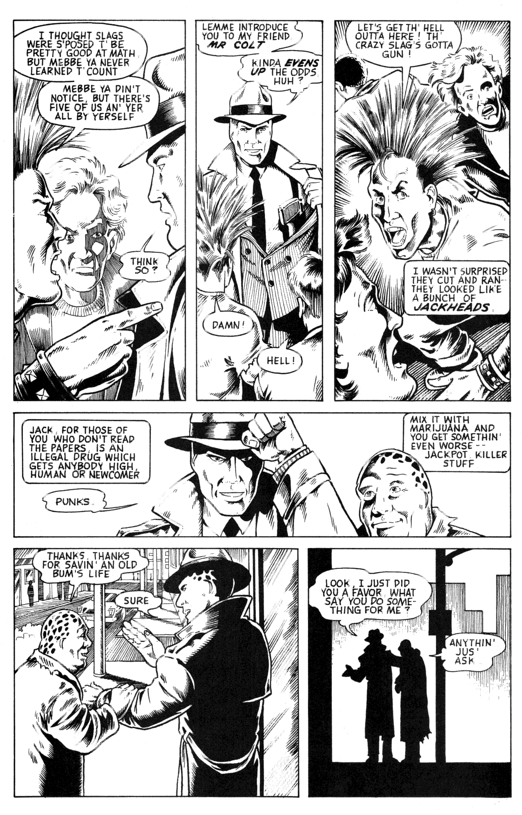 Read online Alien Nation: The Skin Trade comic -  Issue #1 - 19