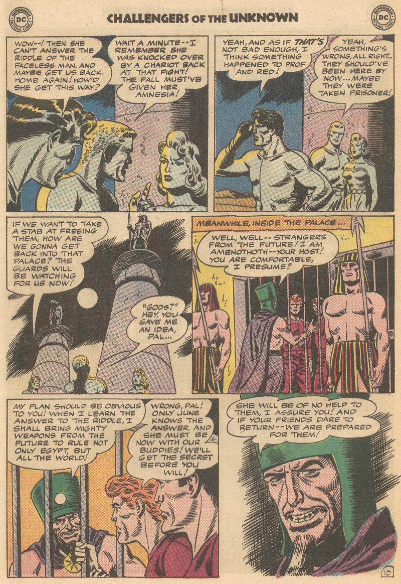 Read online Challengers of the Unknown (1958) comic -  Issue #28 - 28