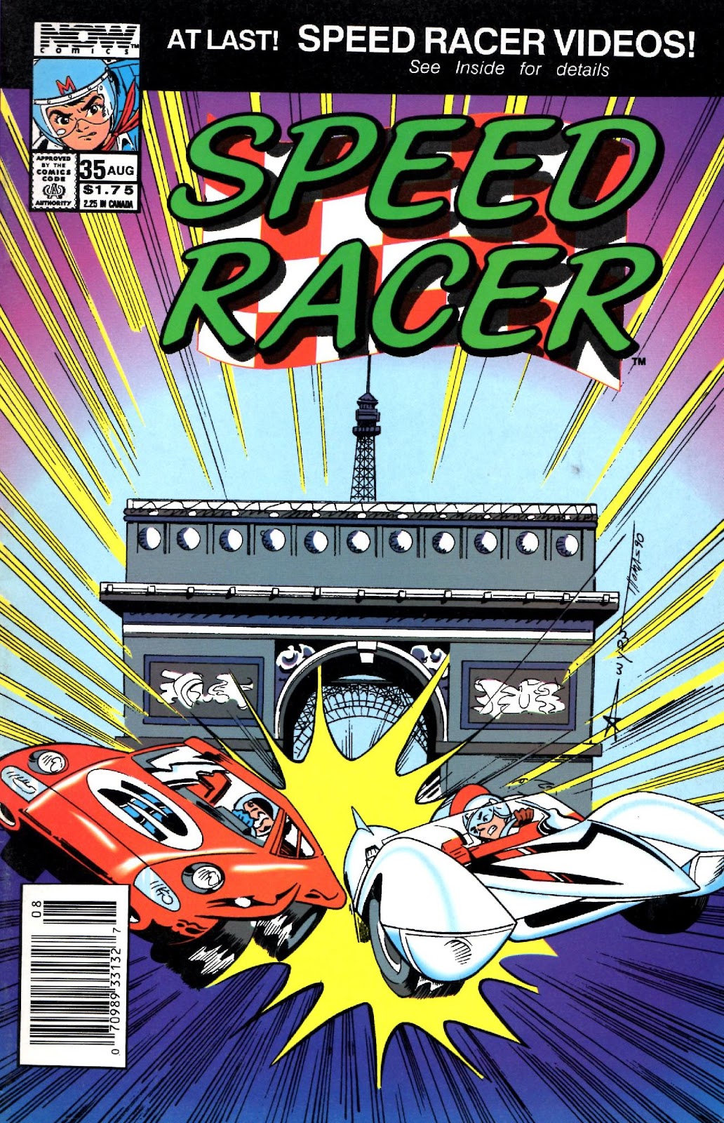 Speed Racer (1987) issue 35 - Page 1