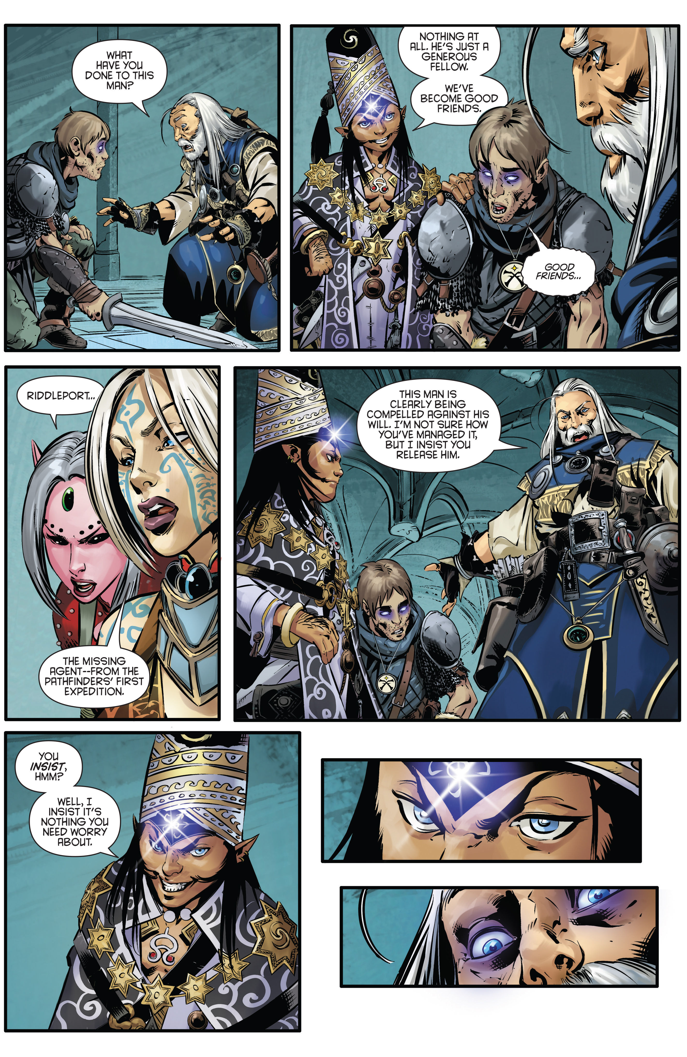 Read online Pathfinder: Hollow Mountain comic -  Issue #2 - 7