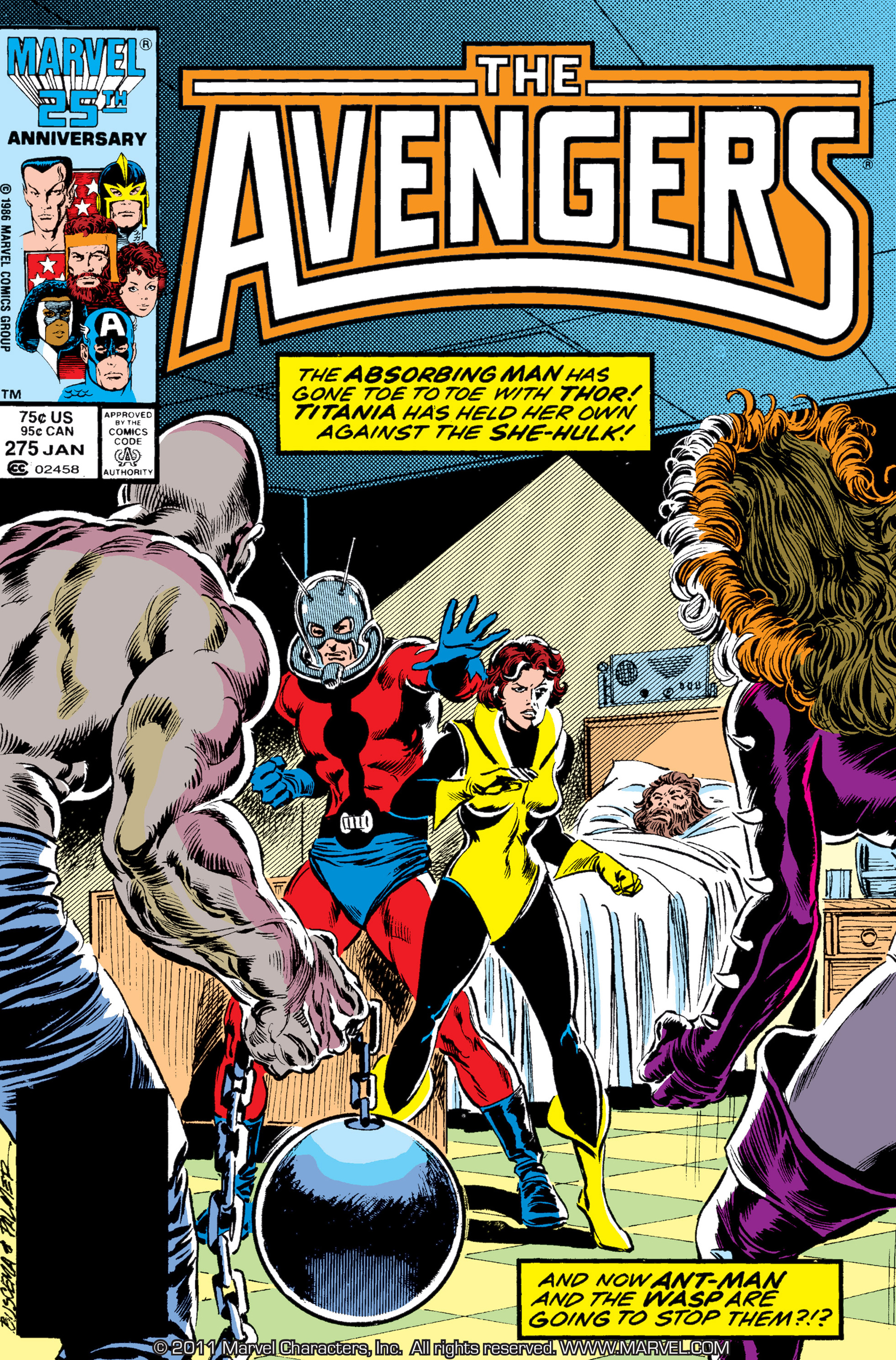 Read online The Avengers (1963) comic -  Issue #275 - 1