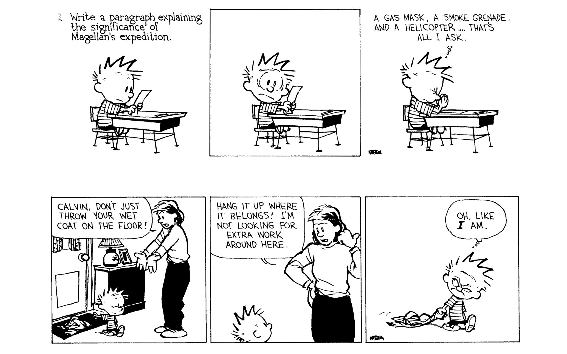 Read online Calvin and Hobbes comic -  Issue #9 - 54