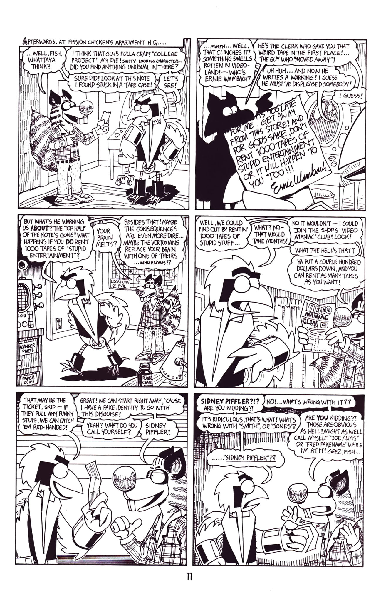 Read online Fission Chicken comic -  Issue #3 - 13