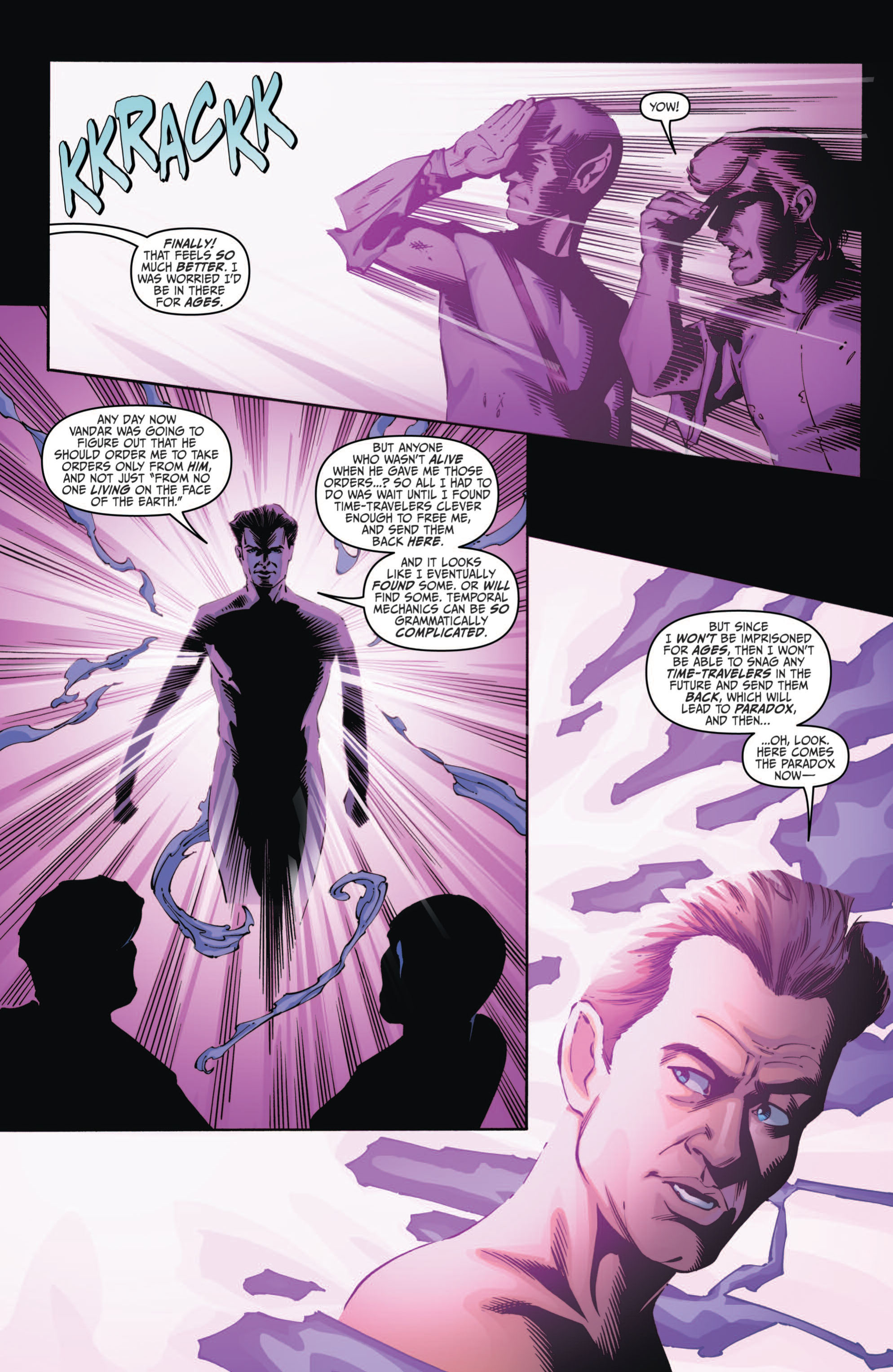 Read online Star Trek/Legion of Super-Heroes comic -  Issue #6 - 21