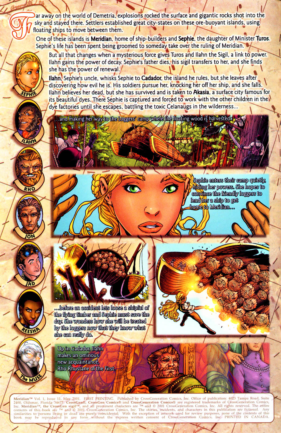 Read online Meridian comic -  Issue #11 - 4