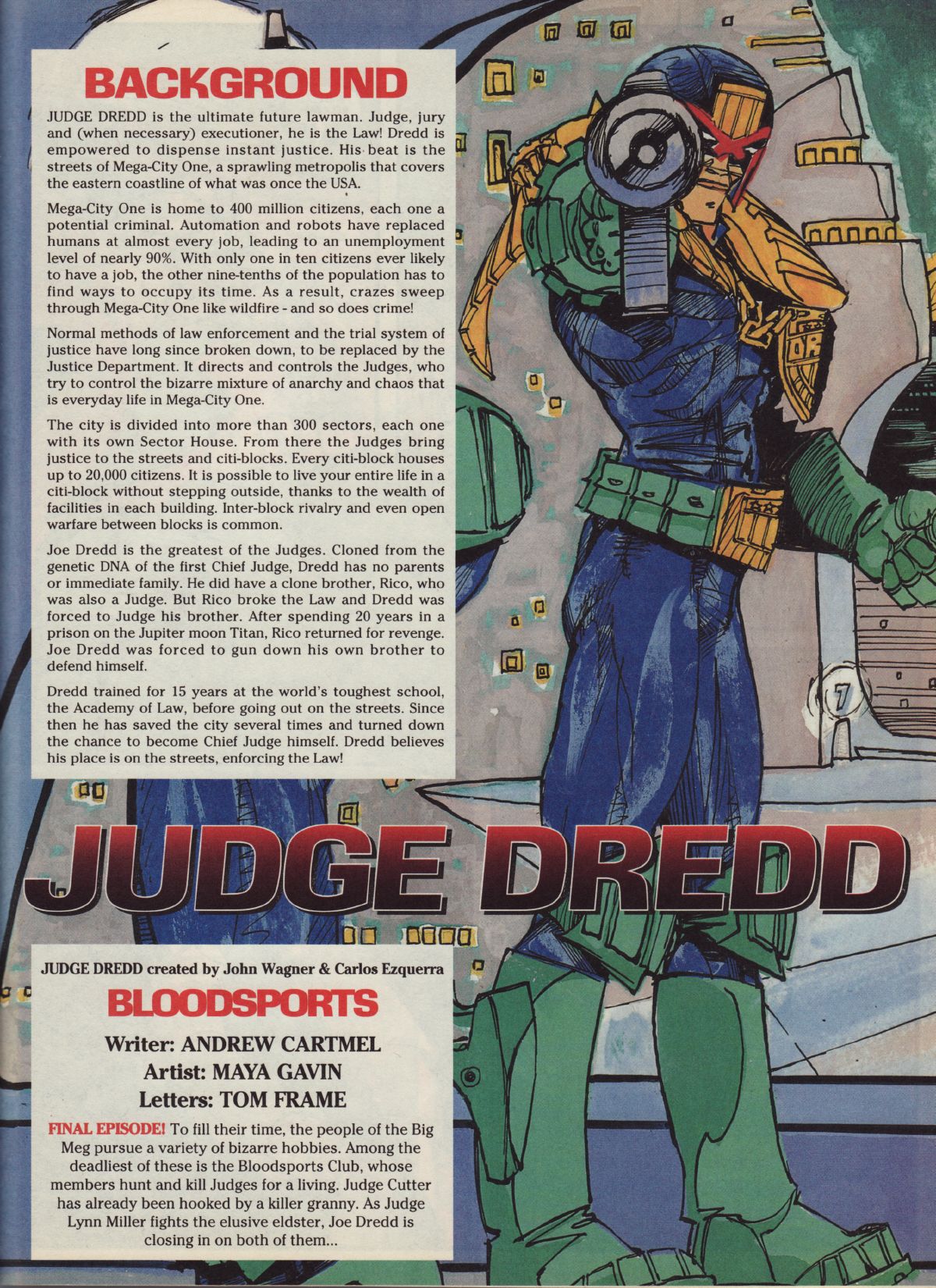 Read online Judge Dredd Megazine (vol. 3) comic -  Issue #12 - 3