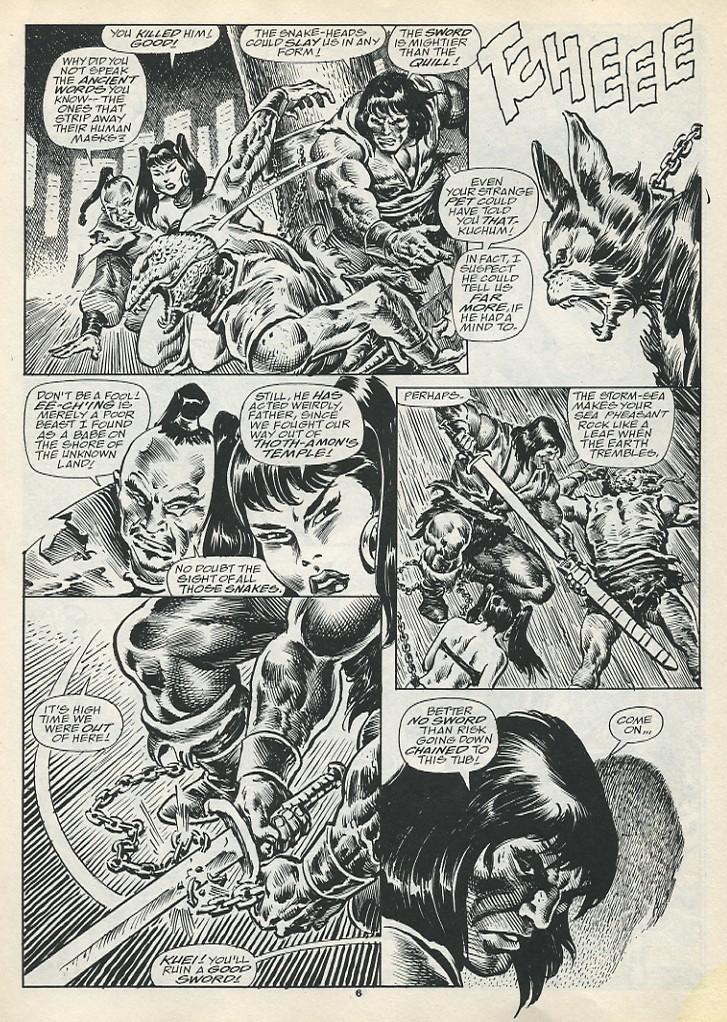 Read online The Savage Sword Of Conan comic -  Issue #193 - 8