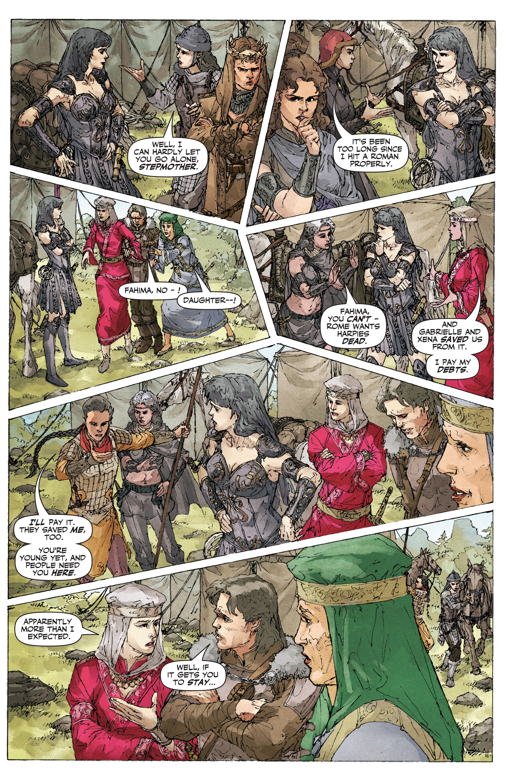 Read online Xena: Warrior Princess (2016) comic -  Issue #5 - 4
