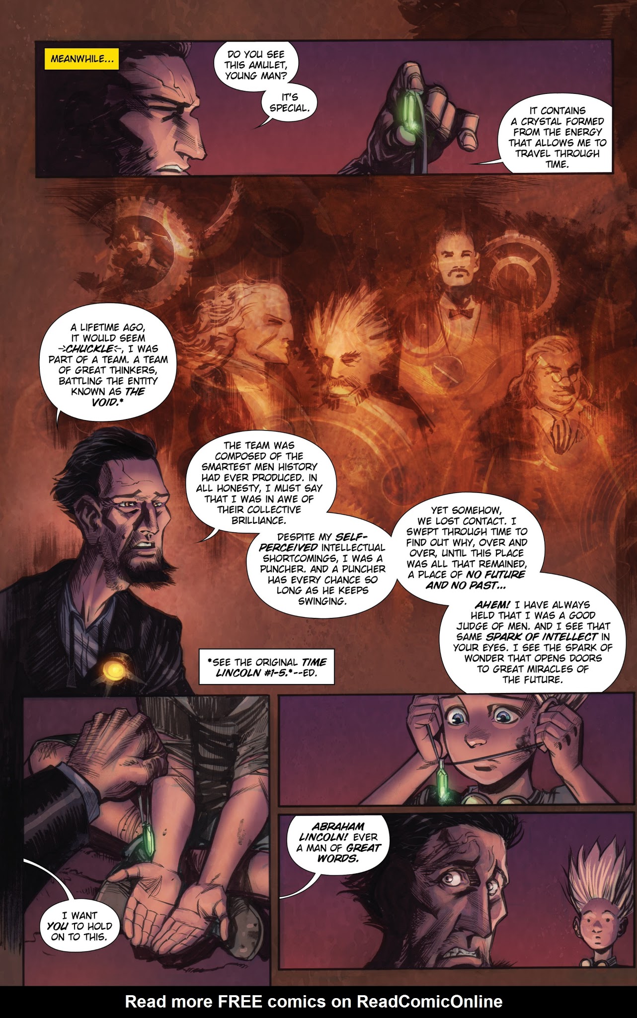 Read online Trump vs. Time Lincoln comic -  Issue # Full - 11