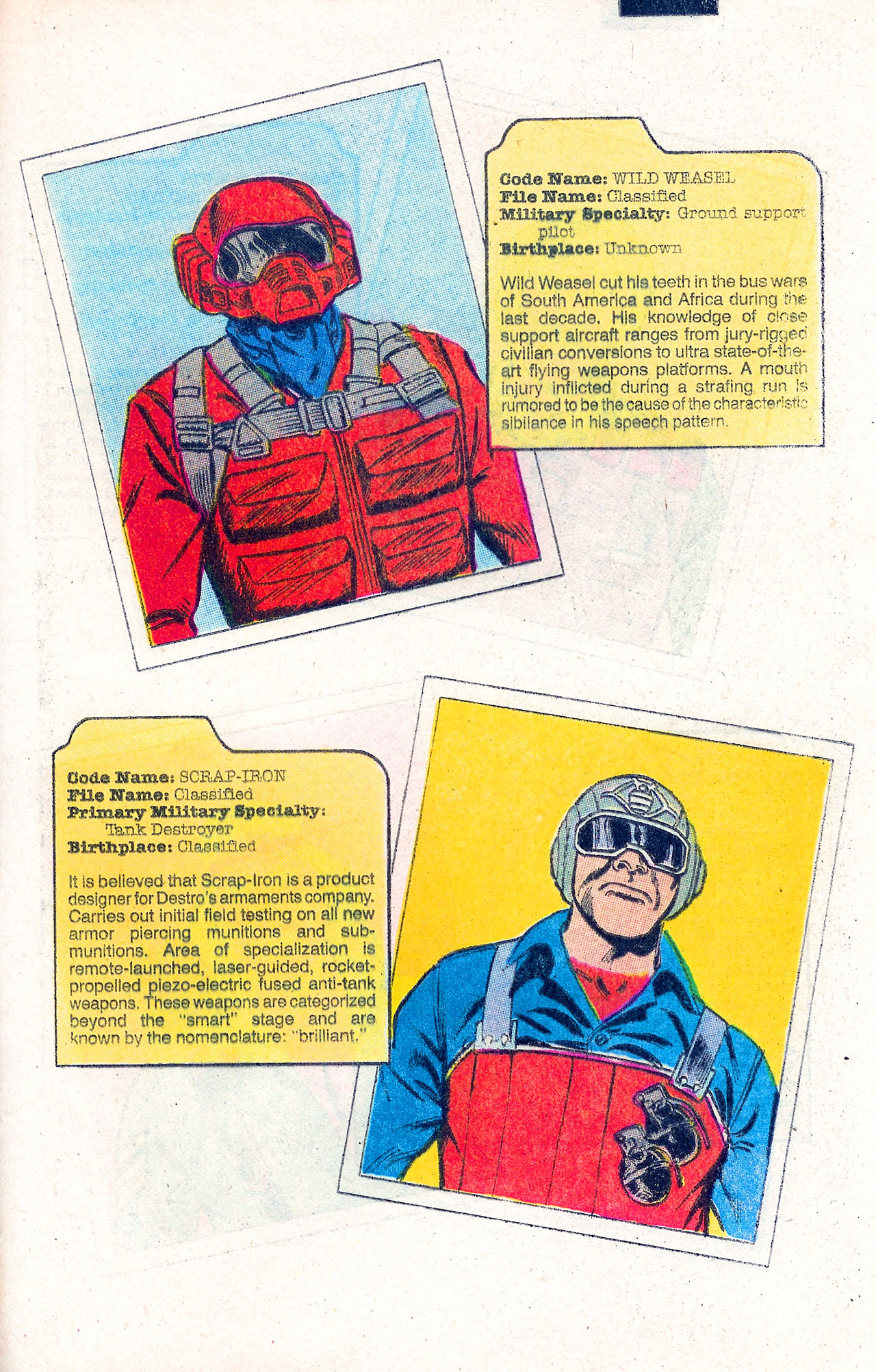 Read online G.I. Joe Yearbook comic -  Issue #1 - 53