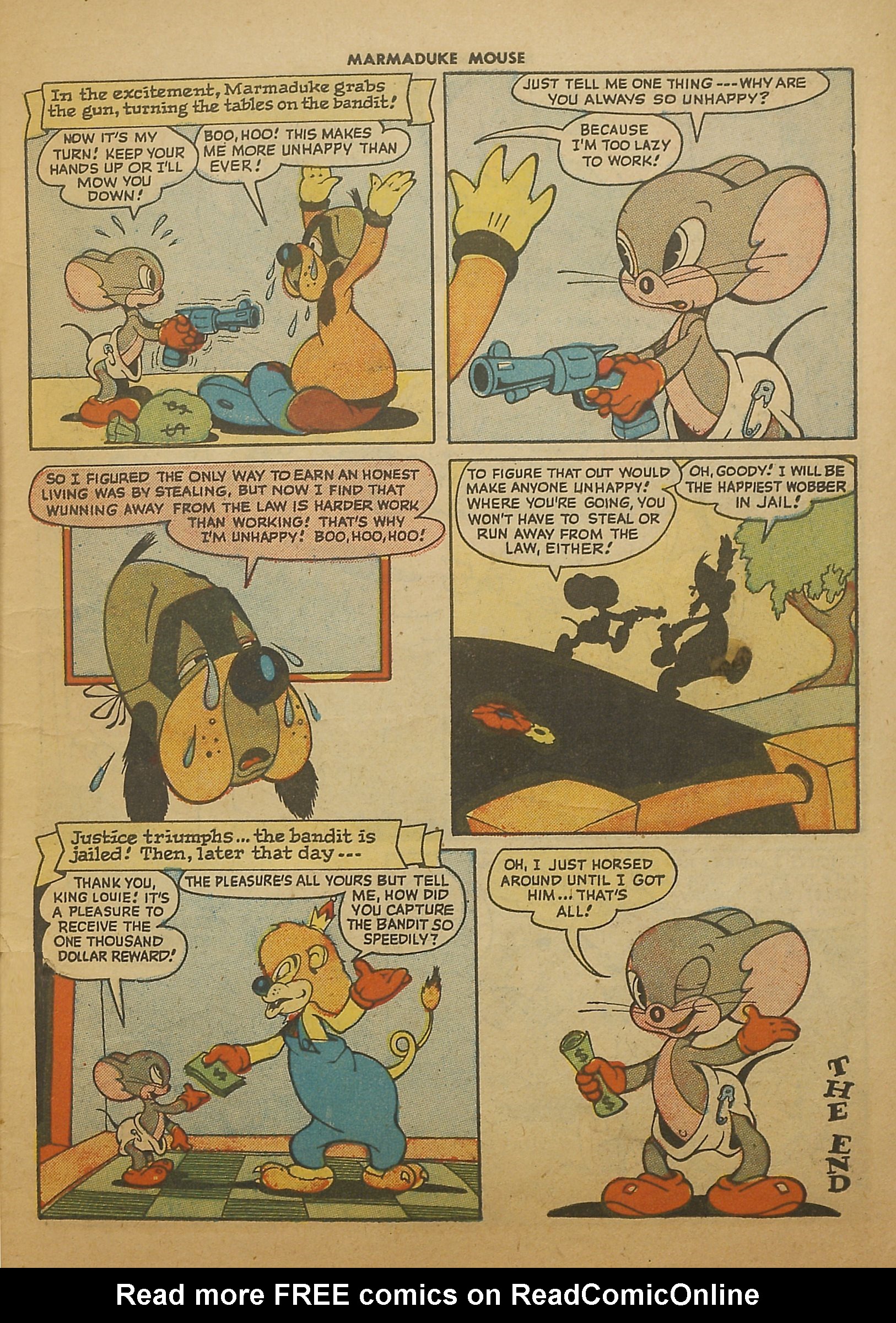 Read online Marmaduke Mouse comic -  Issue #4 - 9