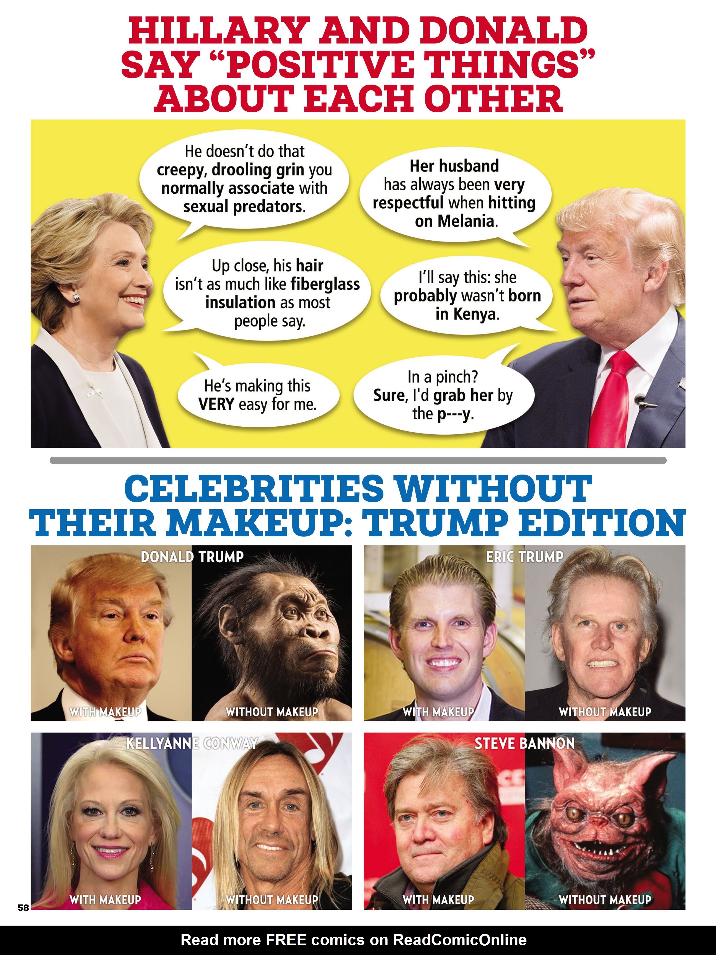 Read online MAD About Trump: A Brilliant Look at Our Brainless President comic -  Issue # TPB - 60
