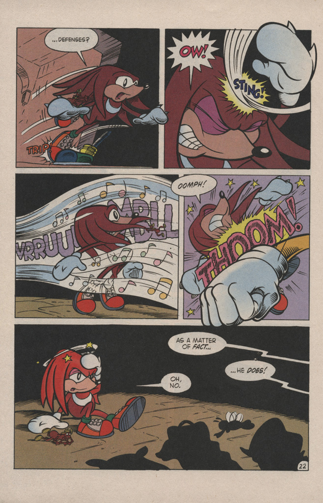 Read online Sonic's Friendly Nemesis, Knuckles comic -  Issue #2 - 30