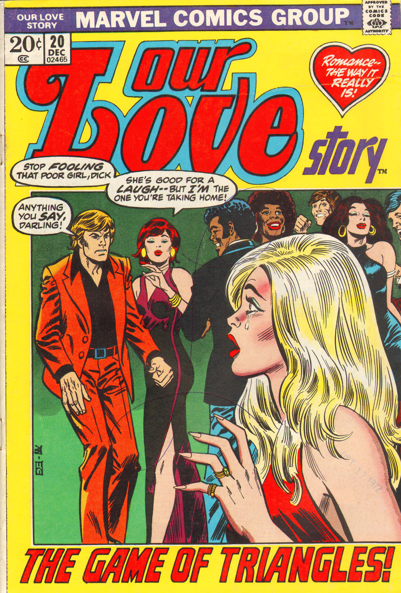 Read online Our Love Story comic -  Issue #20 - 1