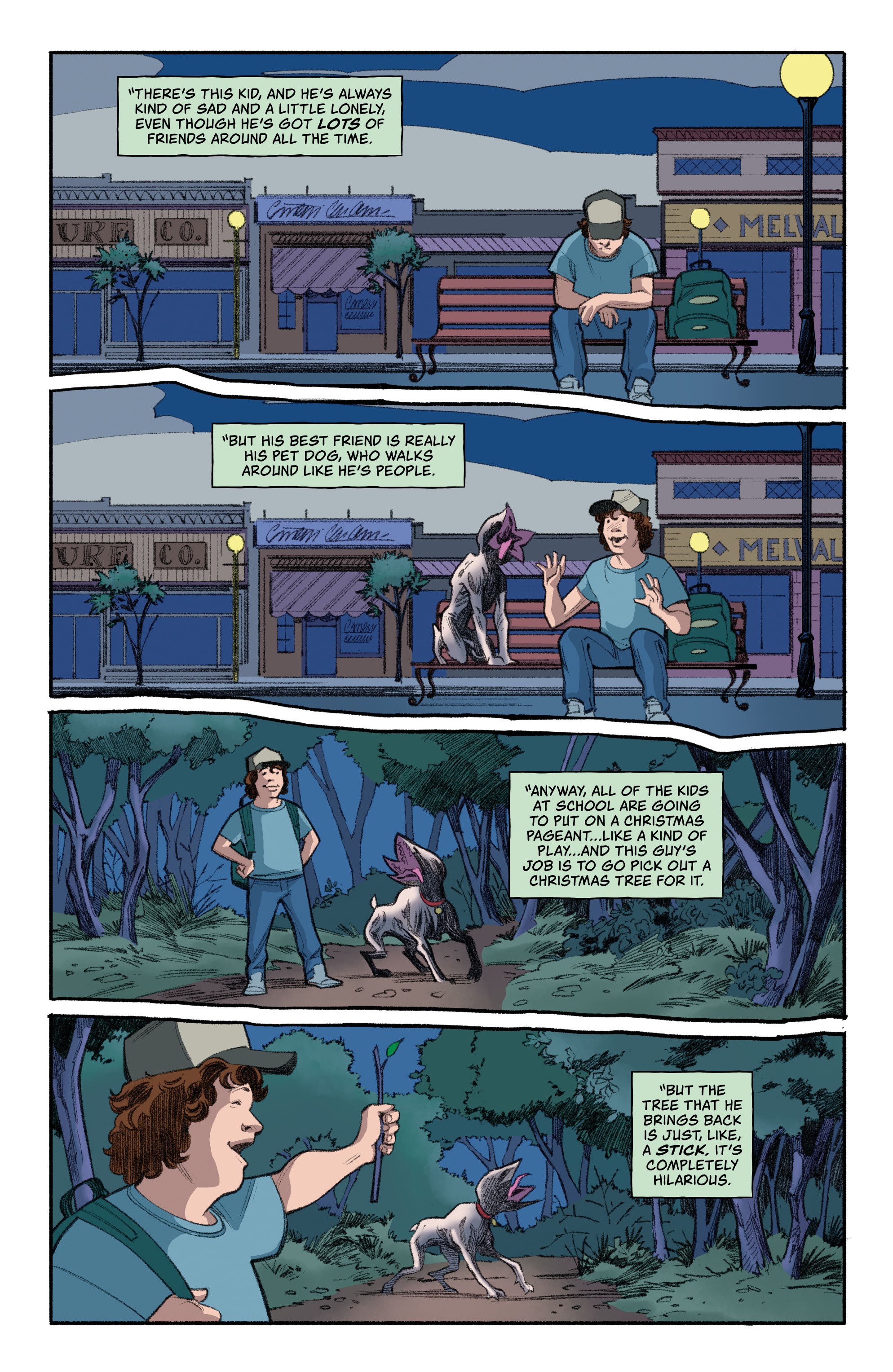 Read online Stranger Things Winter Special one-shot comic -  Issue # Full - 34