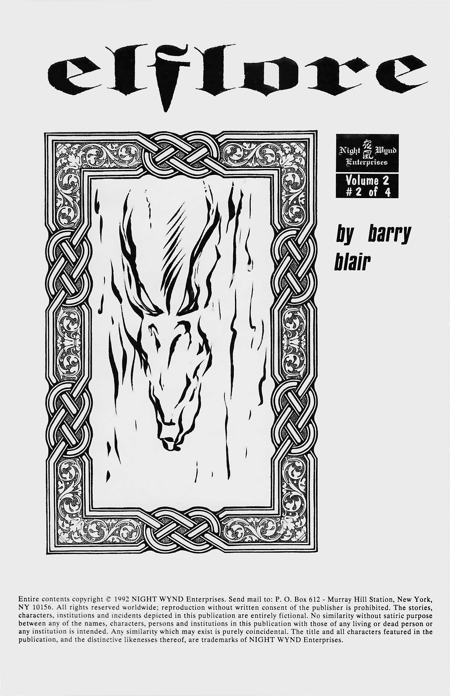 Read online Elflore (1992) comic -  Issue #2 - 2