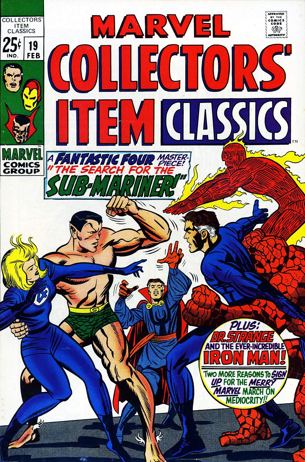 Read online Marvel Collectors' Item Classics comic -  Issue #19 - 1